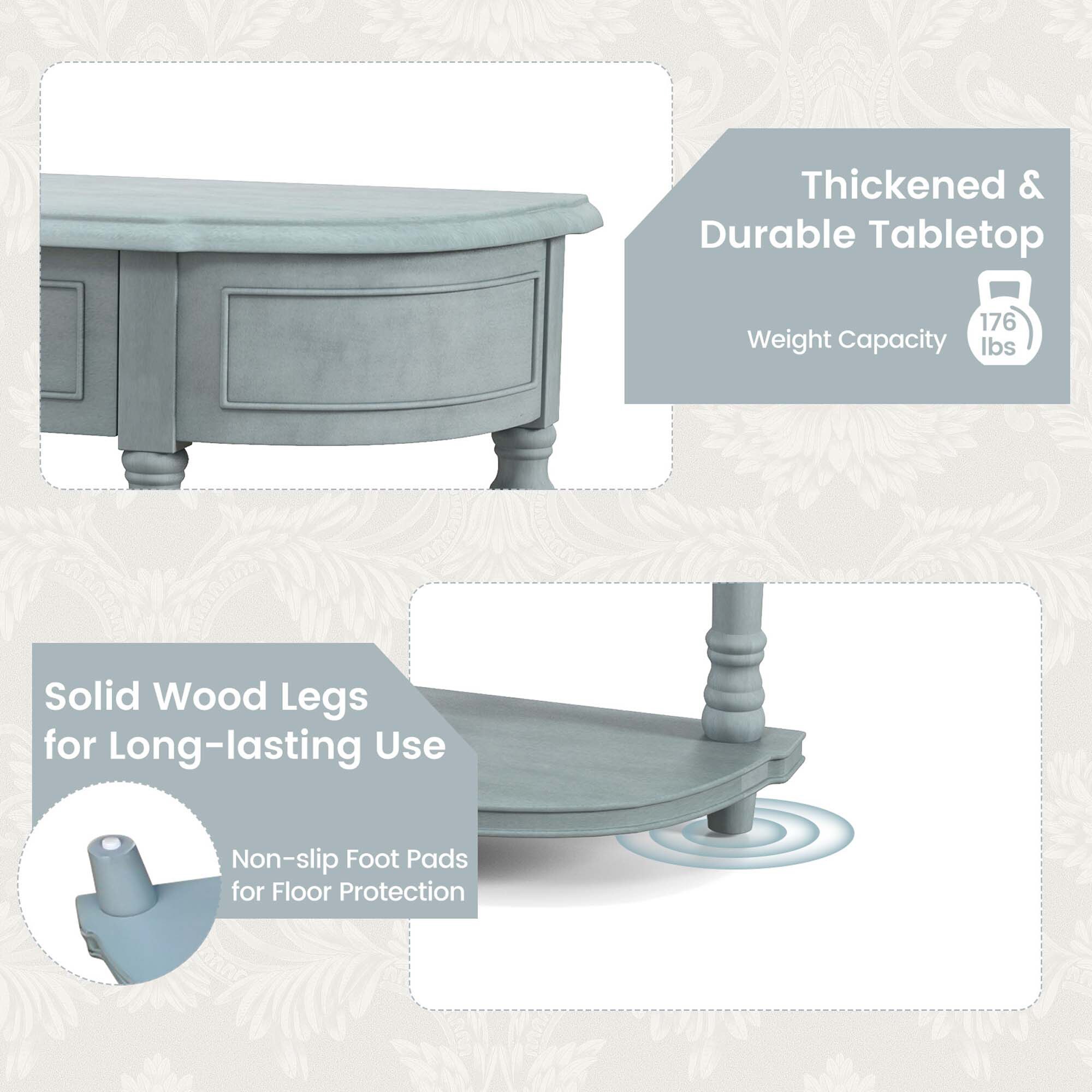 Costway SXL00173 Console-Sofa-Tables - View #6
