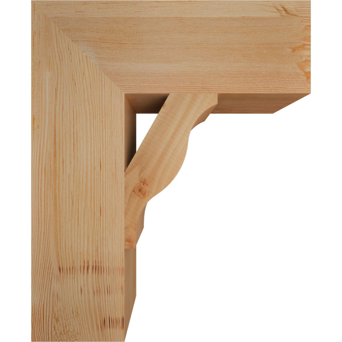 Ekena Millwork BKT06X18X22FST05SDF Exterior-Brackets-Braces - View #3