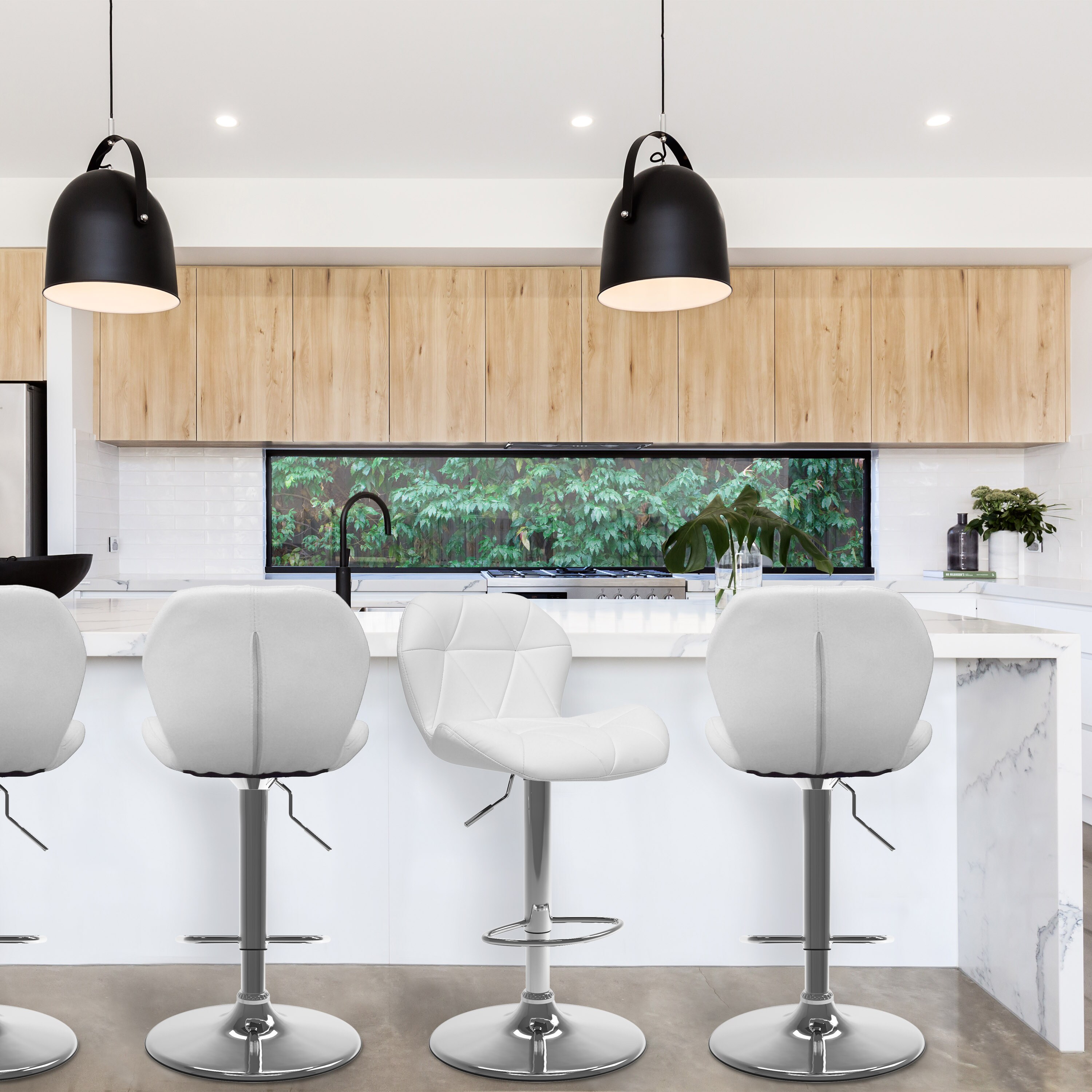 CorLiving DPU-916-B stools - View #2