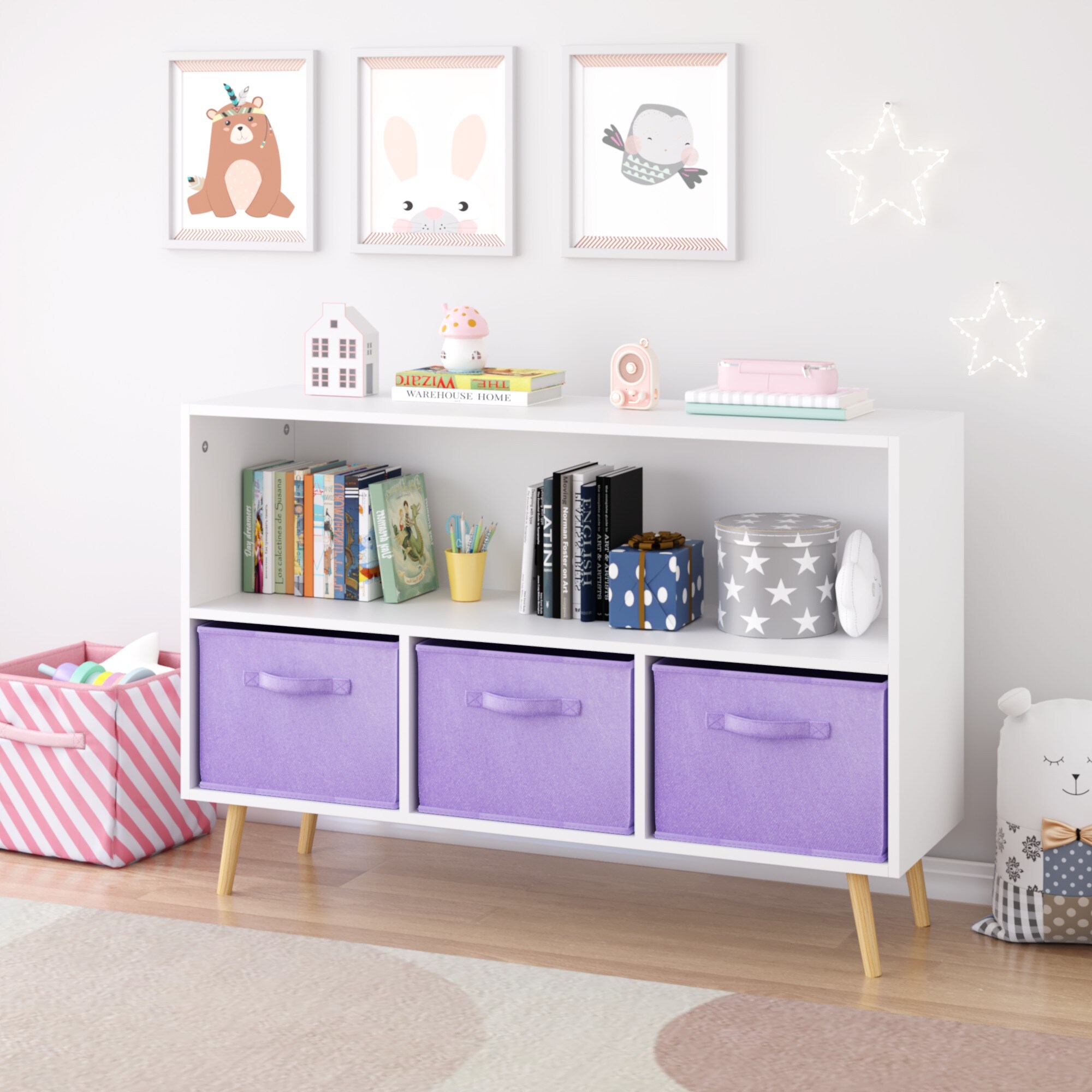 ToolCat LDSG-124-WS Kids-Bookcases - View #11