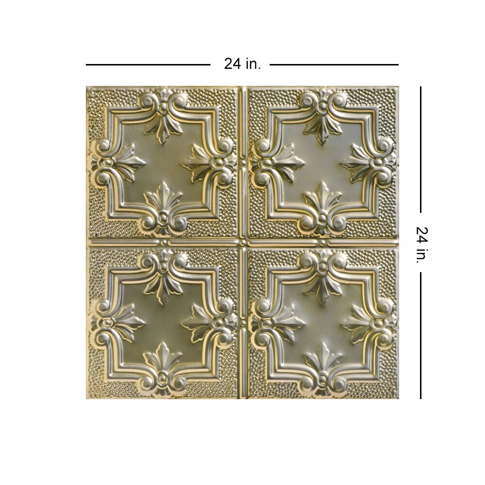 From Plain to Beautiful in Hours SKPC321-GN-24X24-N12 Ceiling-Tile - View #4