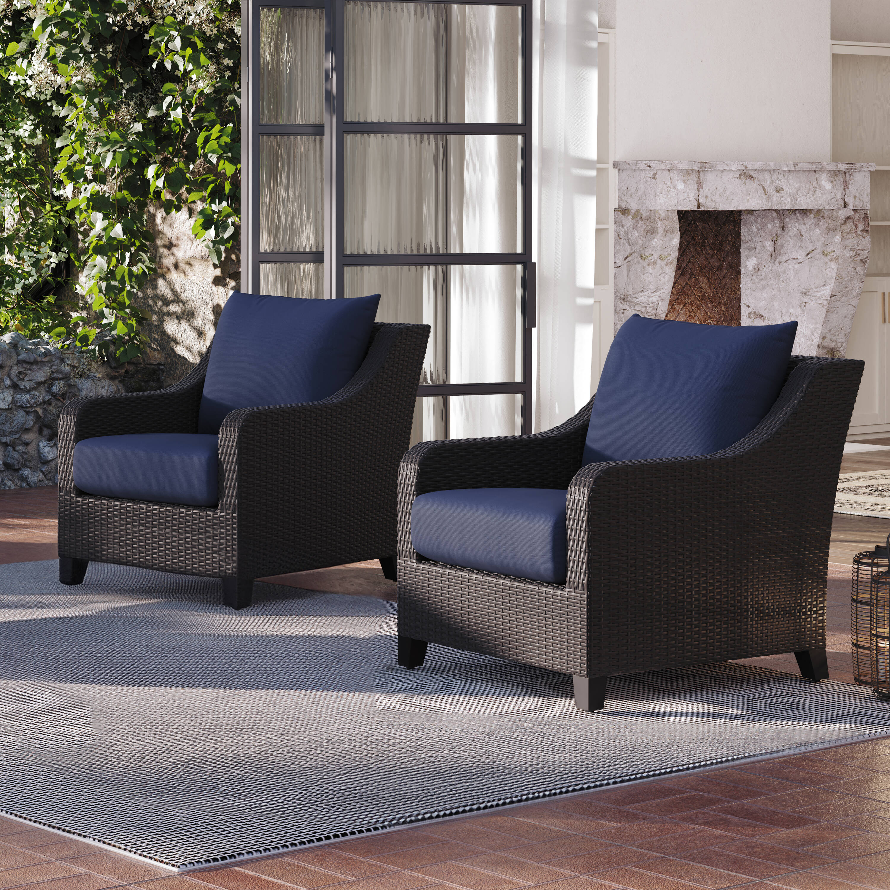 MANHATTAN SQUARE G807C-10S Patio-Chairs - View #2