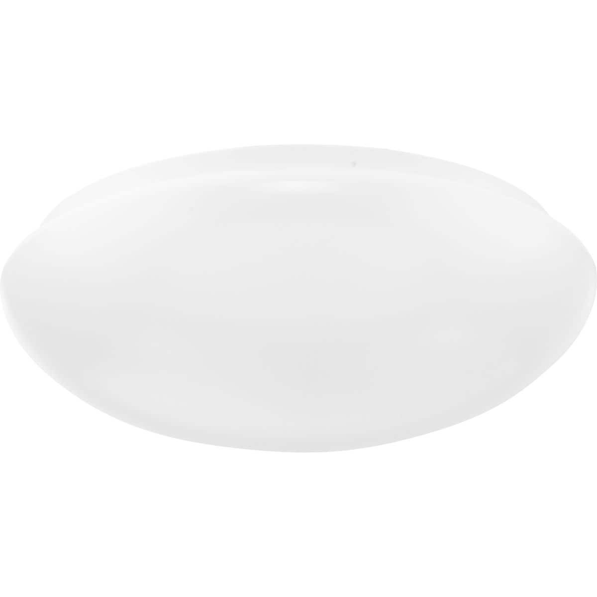 Progress Lighting P350278-030-CS Cloud LED 1 -Light 11.12-in White Integrated LED Flush Mount Light