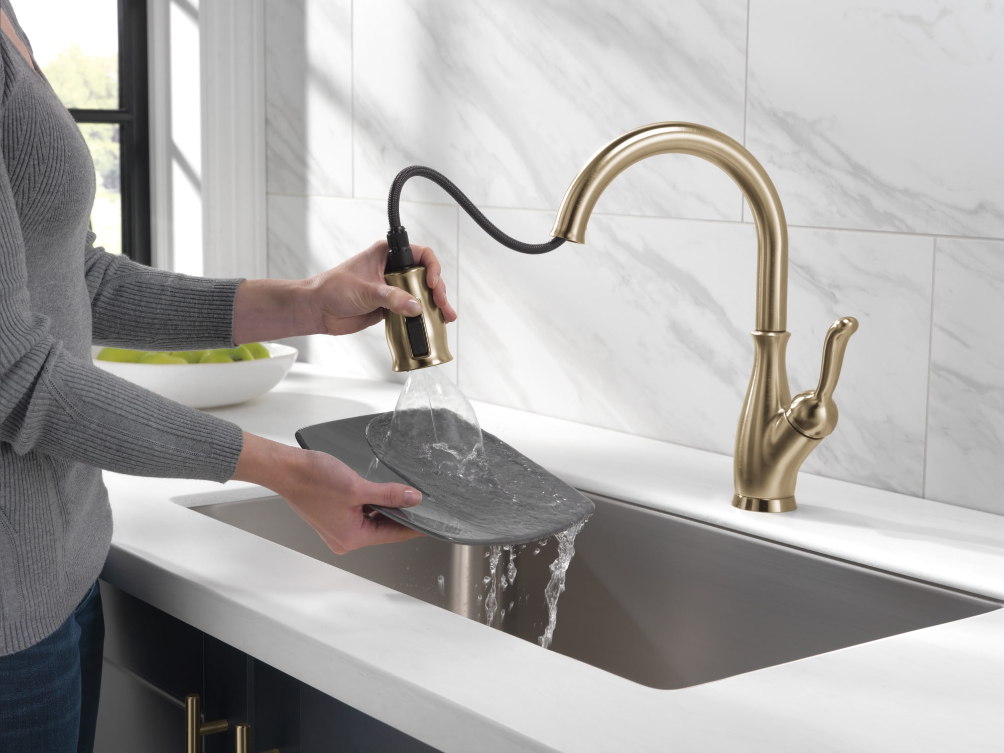 Delta 9178-CZ-DST Kitchen-Faucets - View #10