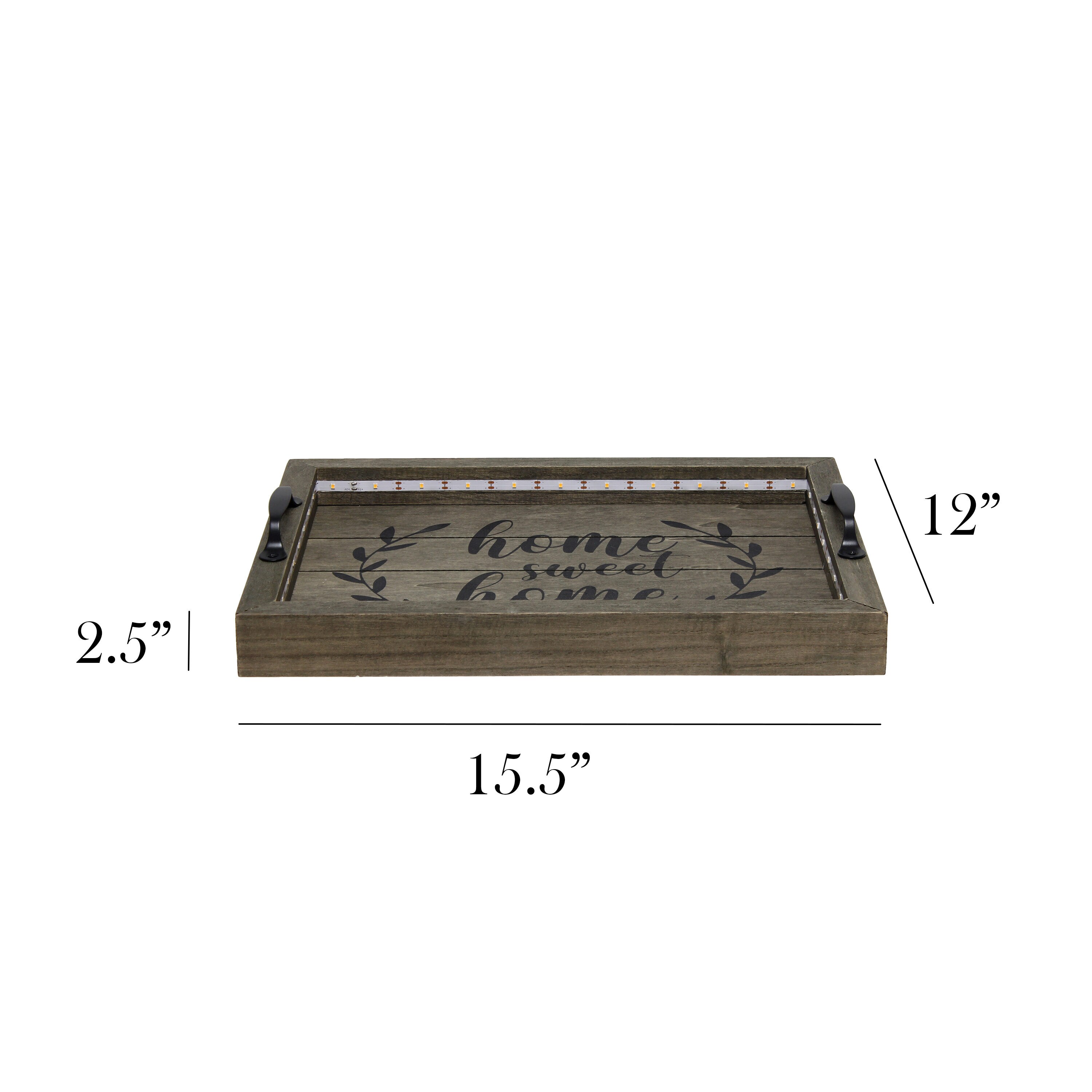 Elegant Designs HG2032-RGS Serving-Trays-Caddies - View #13