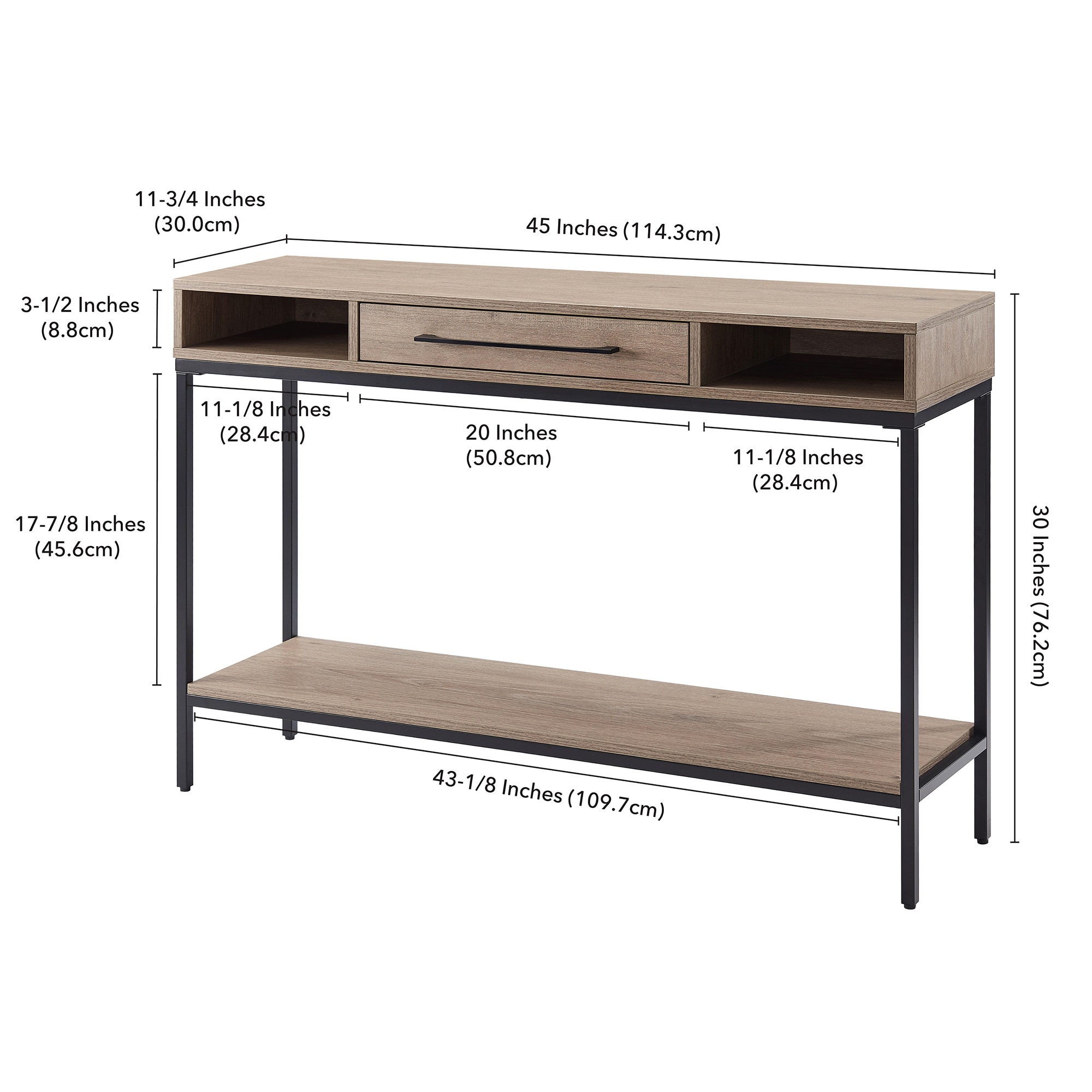 Hailey Home AT1670 Console-Sofa-Tables - View #5