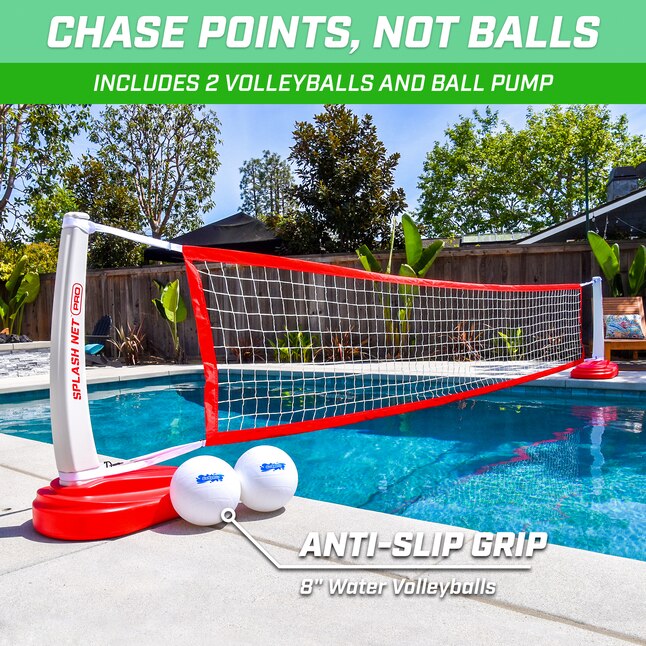 Gosports Red Swimming Pool Volleyball, Inground Pool Volleyball Net Canada