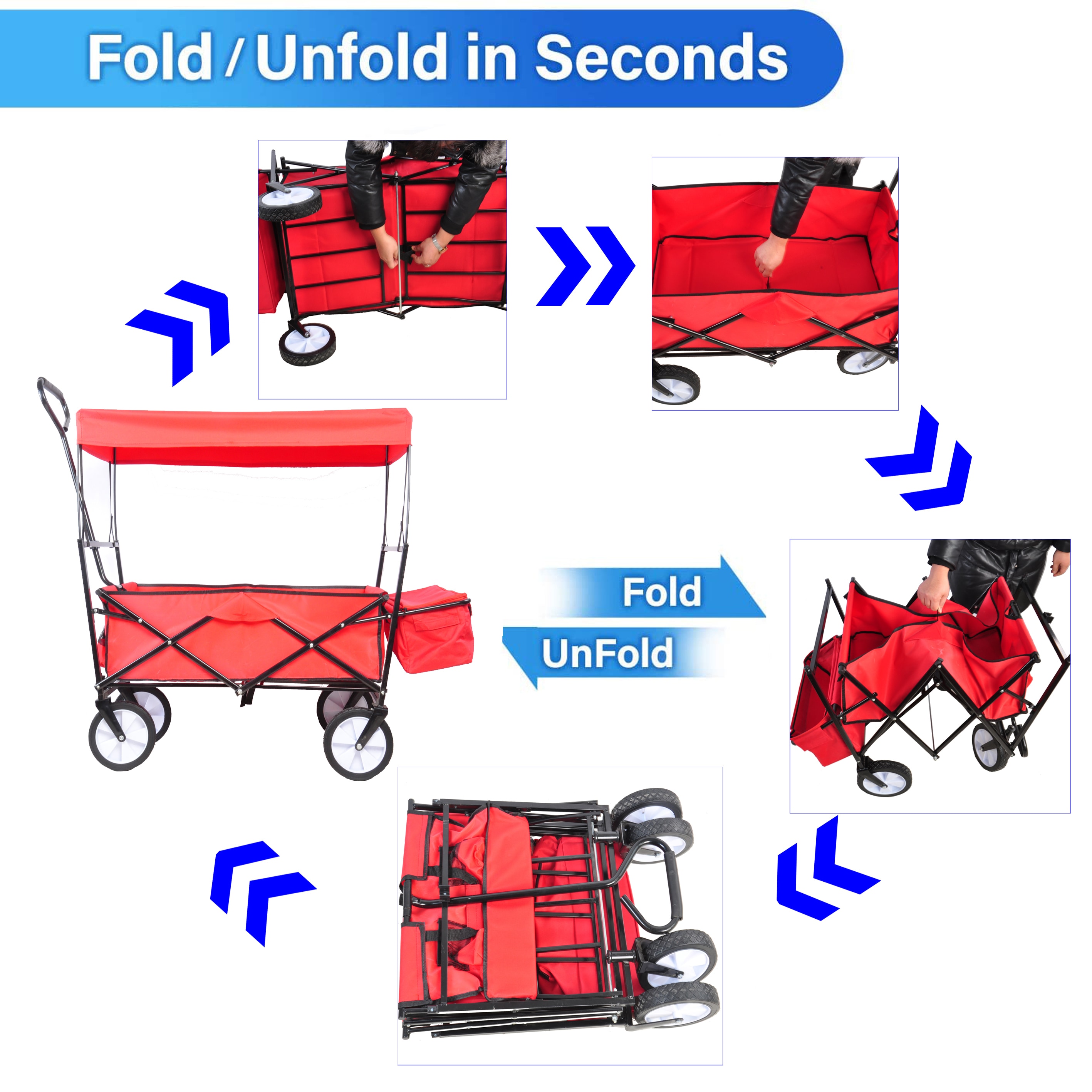 AHIOU HOME ZAAHG-30110C Yard-Carts - View #12