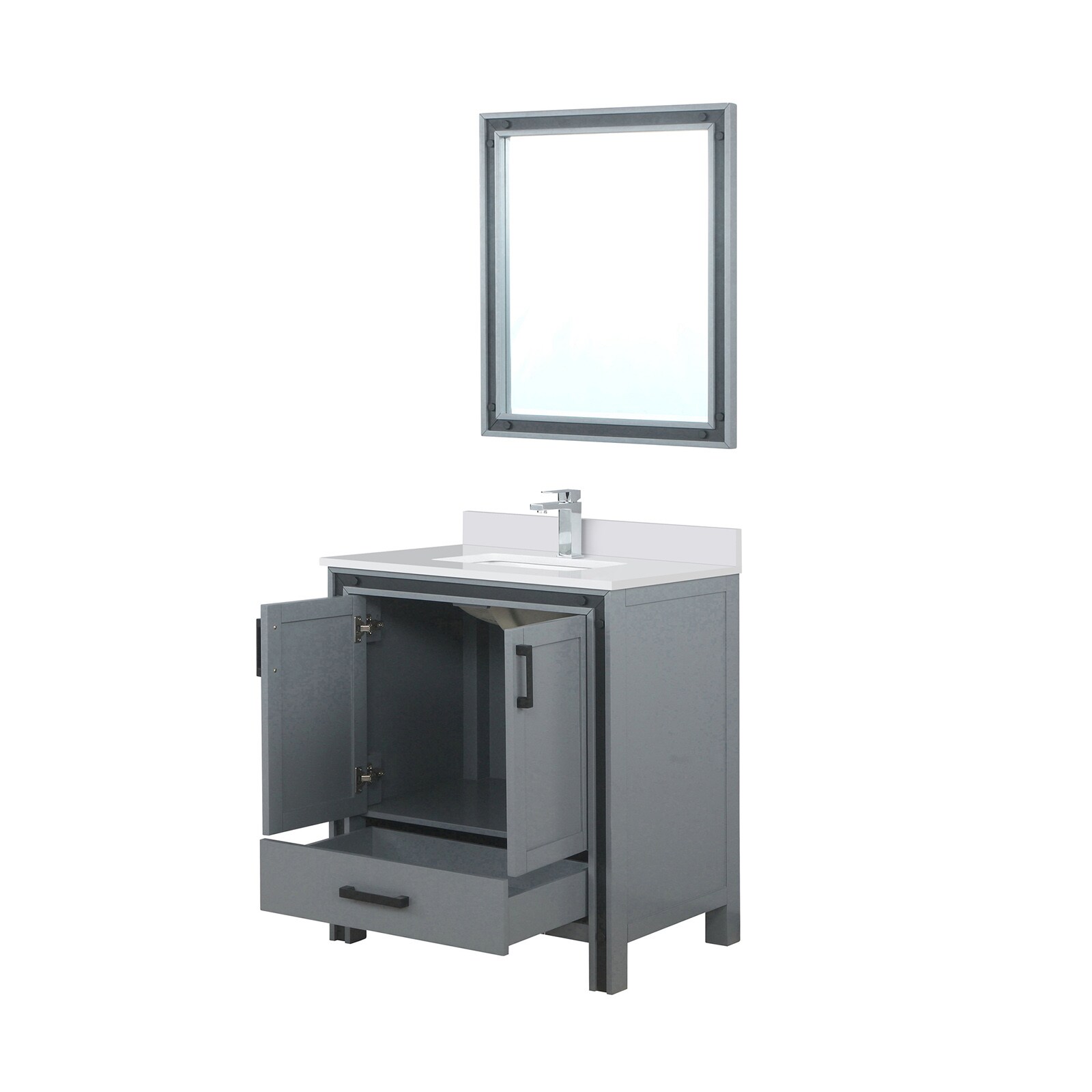 Lexora LVZV30SB211 Bath-Vanity-Combo - View #6