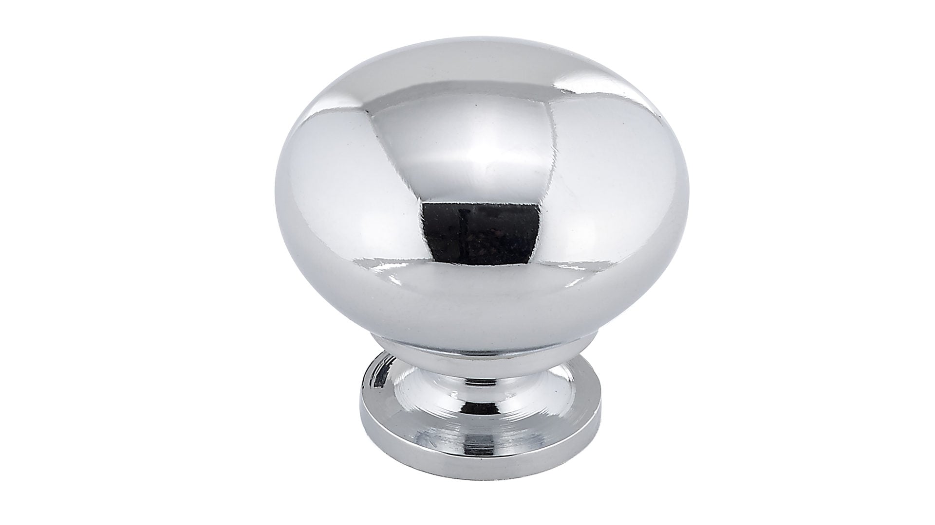 Richelieu BP4923140 Varennes 1-1/4-in Chrome Mushroom Traditional Cabinet Knob