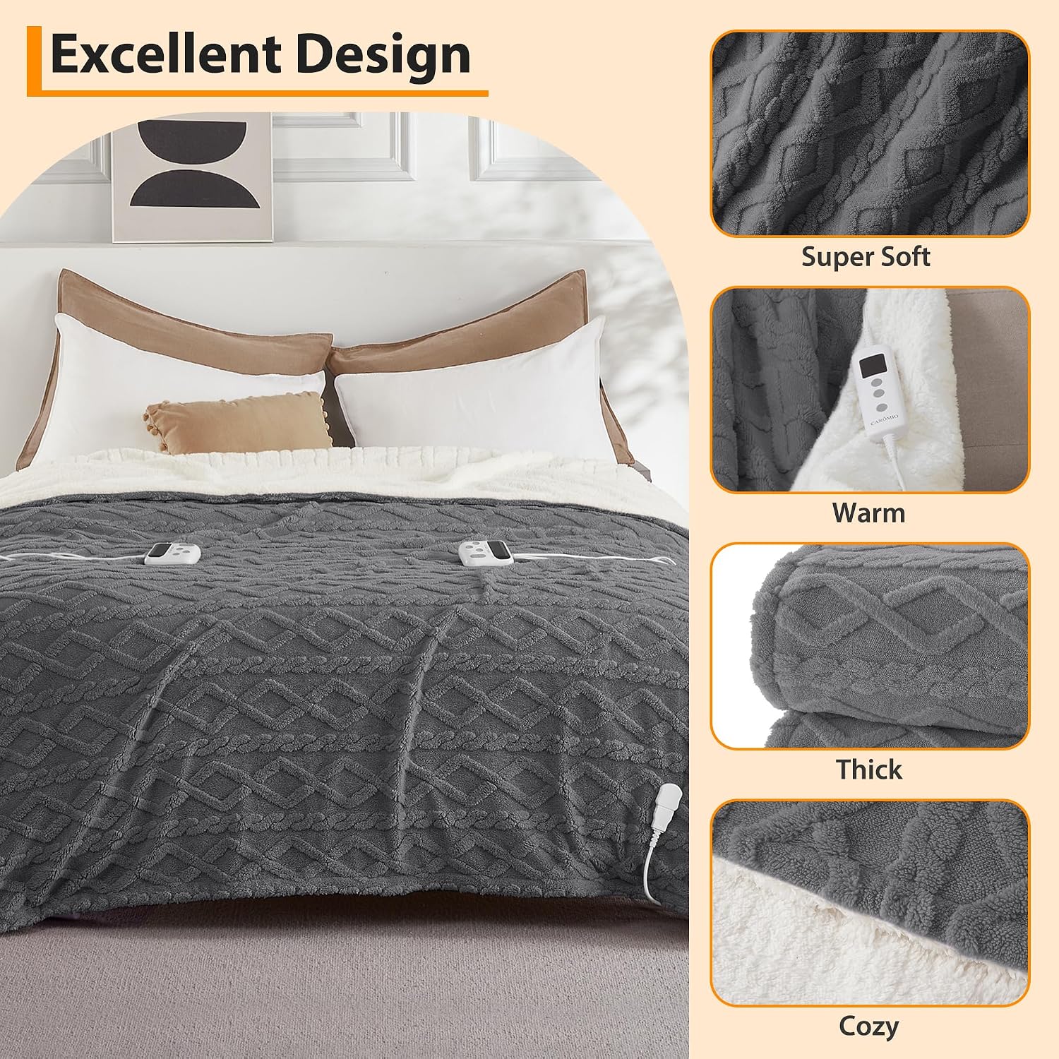 GAOMON CQC-RG1ZQC-1NMC Blankets-And-Throws - View #6