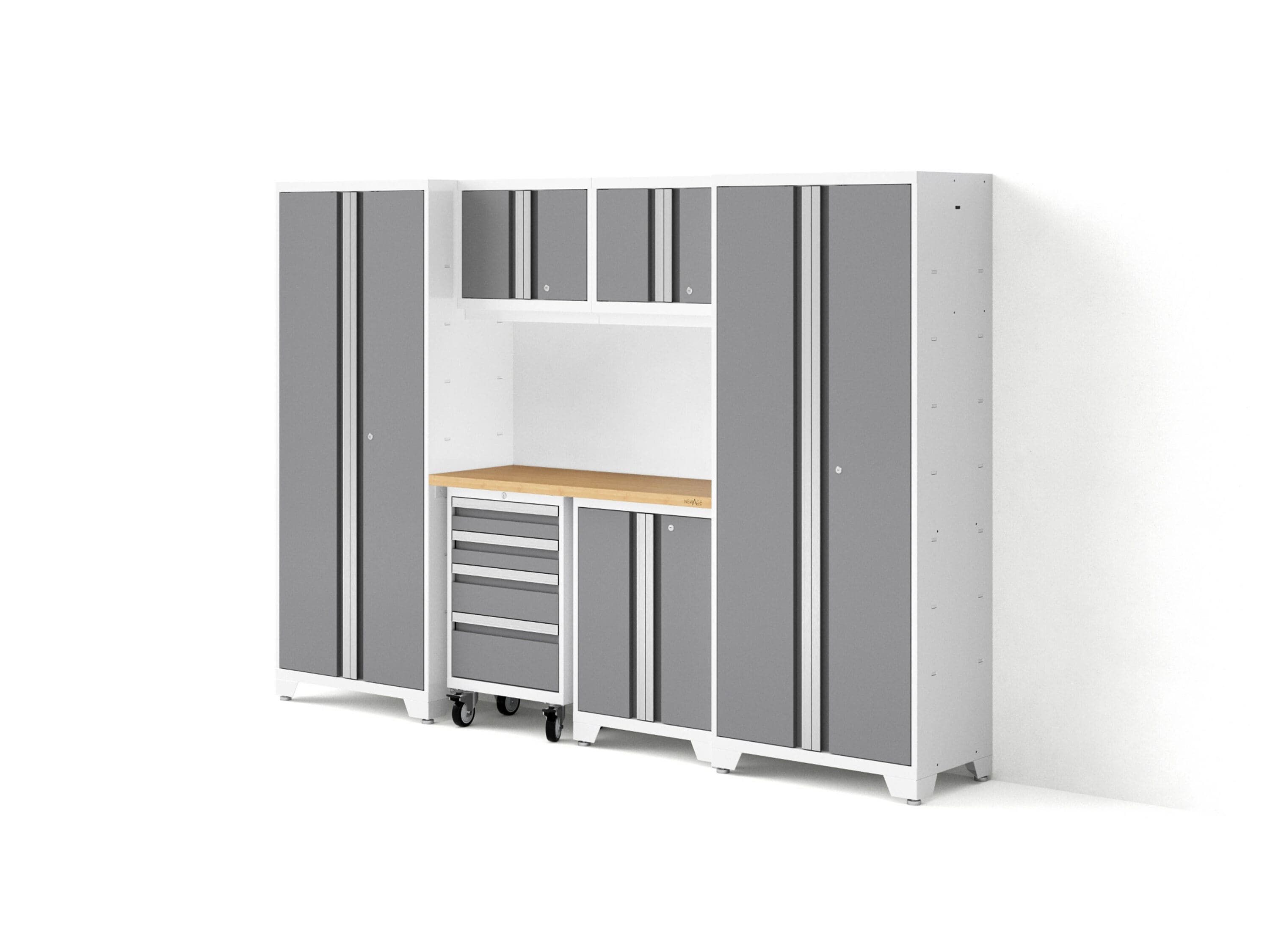 Garage Storage Systems Color/Finish Family Silver