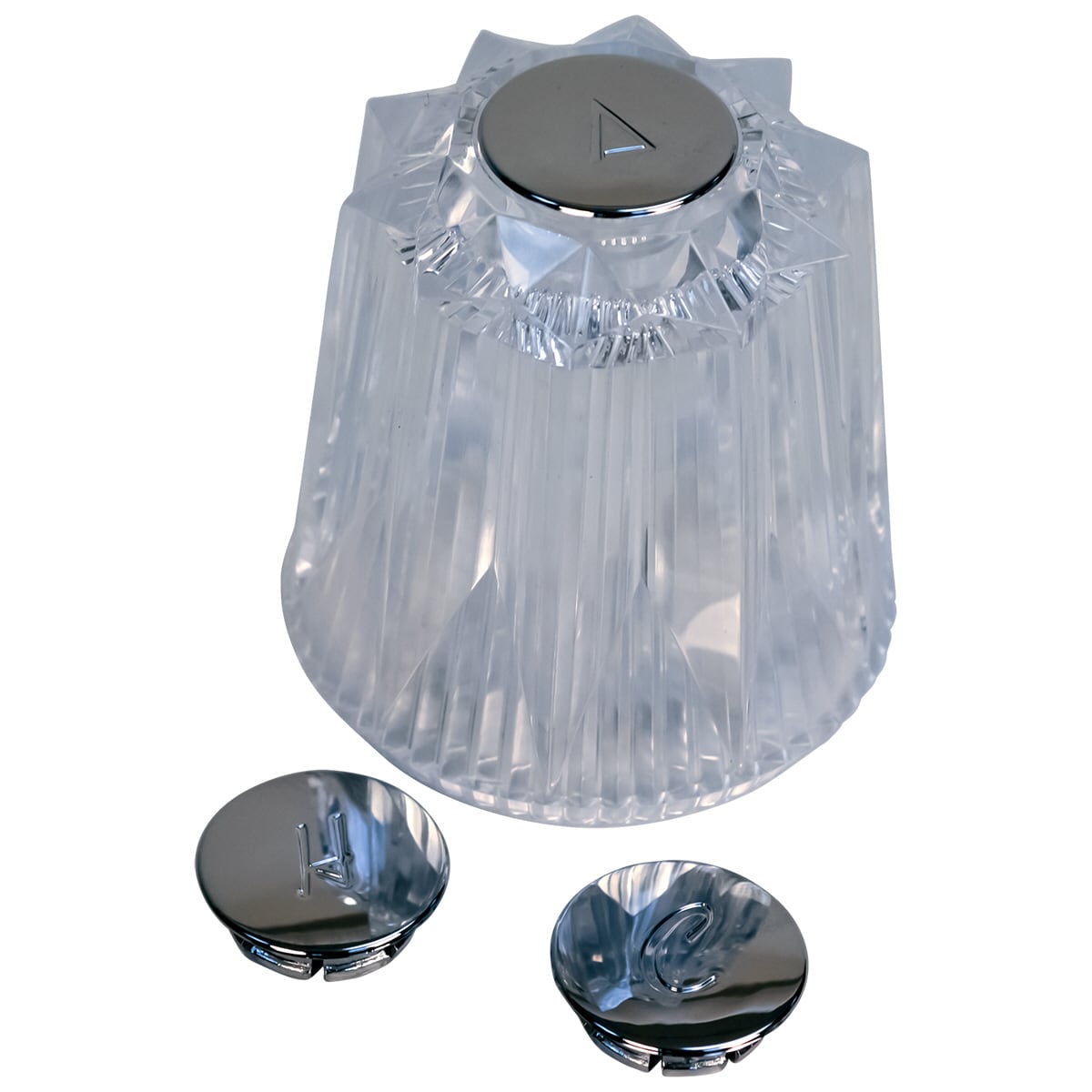 Pfister 940-740A Clear 3 -Handle Knob Shower Faucet Handle