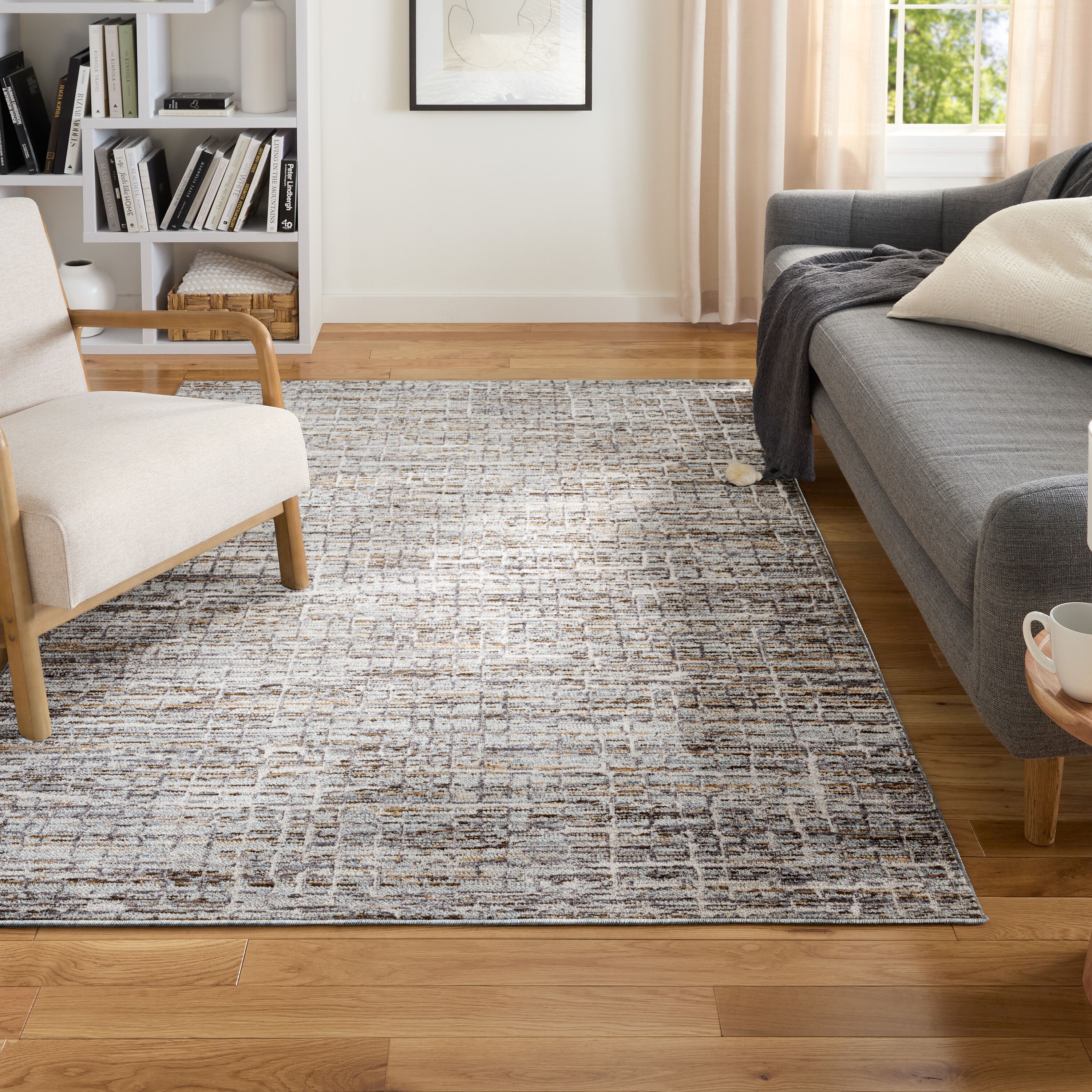 Origin 21 1-9791-336 8 x 10 (ft) Loomed Polyester Multi Rectangular Indoor Area rug