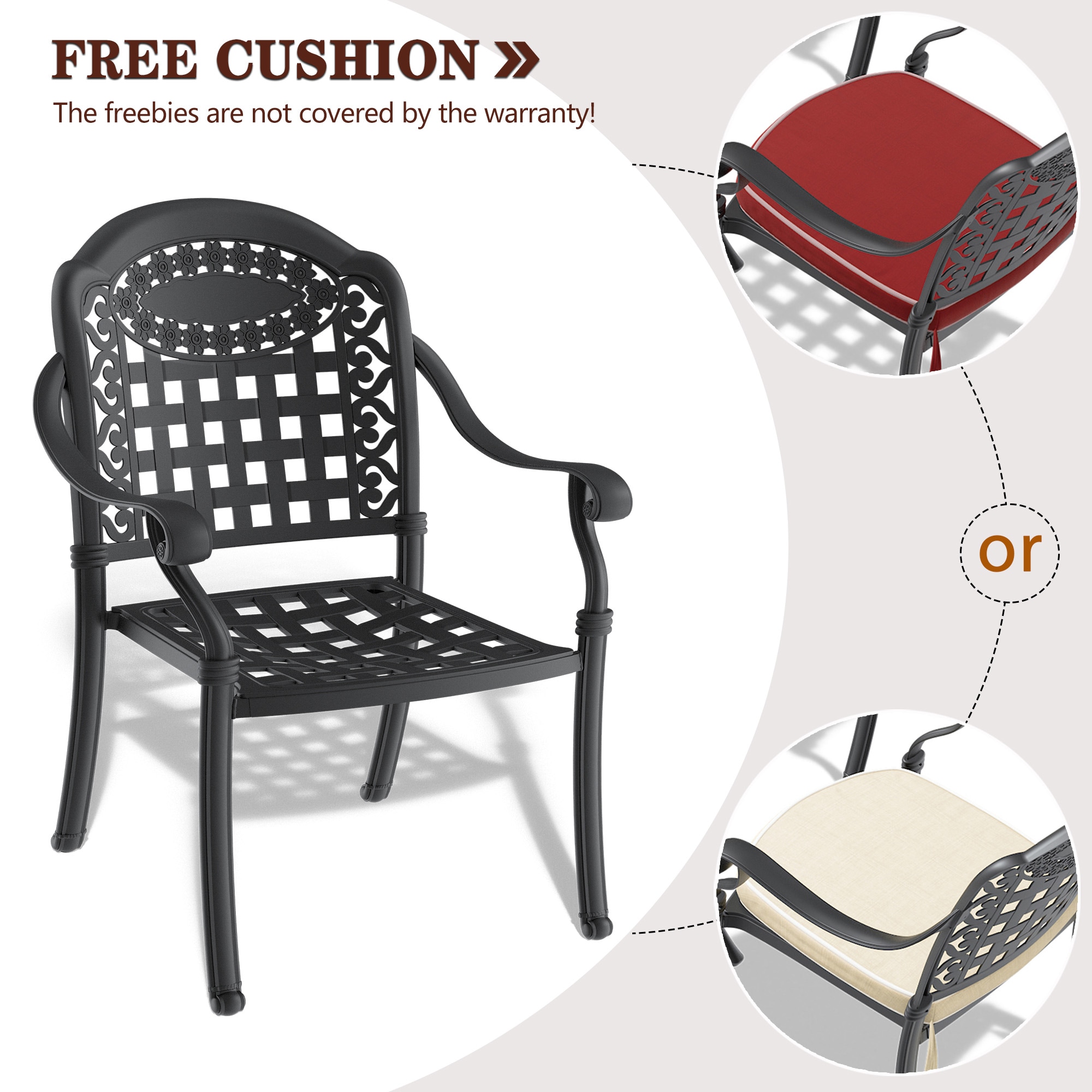 nicesure CSLBK6012CZ4RC Patio-Chairs - View #10