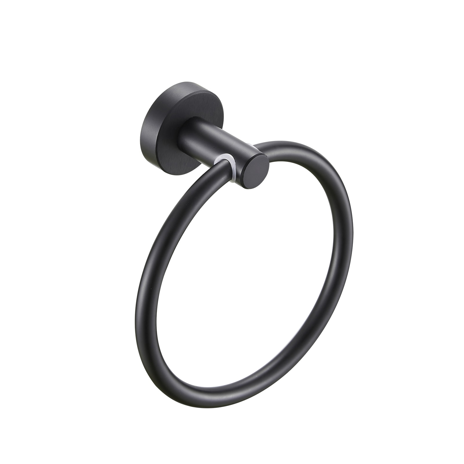 Cobbe LSKSTR01011 Black Wall mount Single Towel Ring