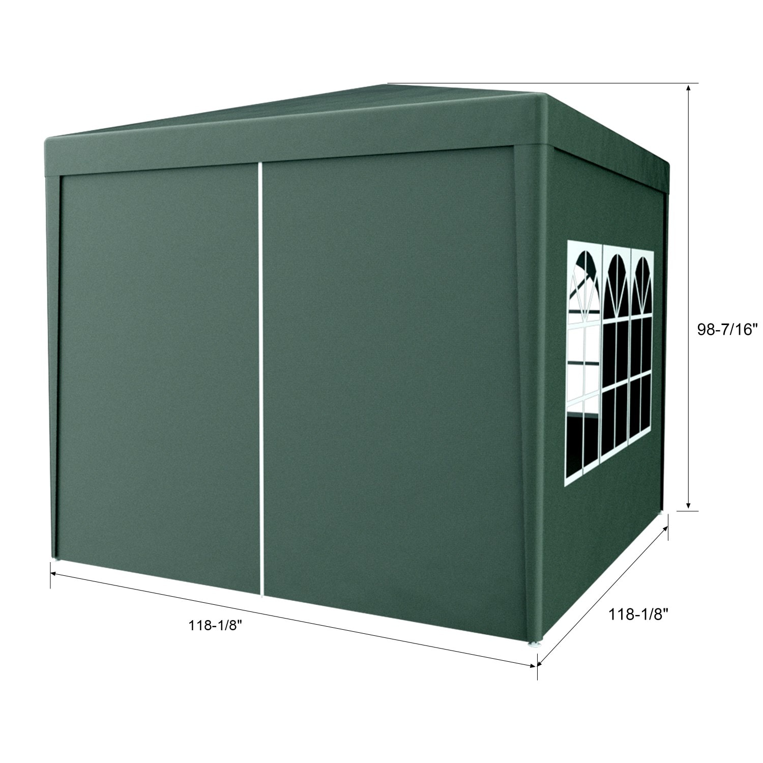 ToolCat BZ2-36-PW Wood-Resin-Gazebos - View #5