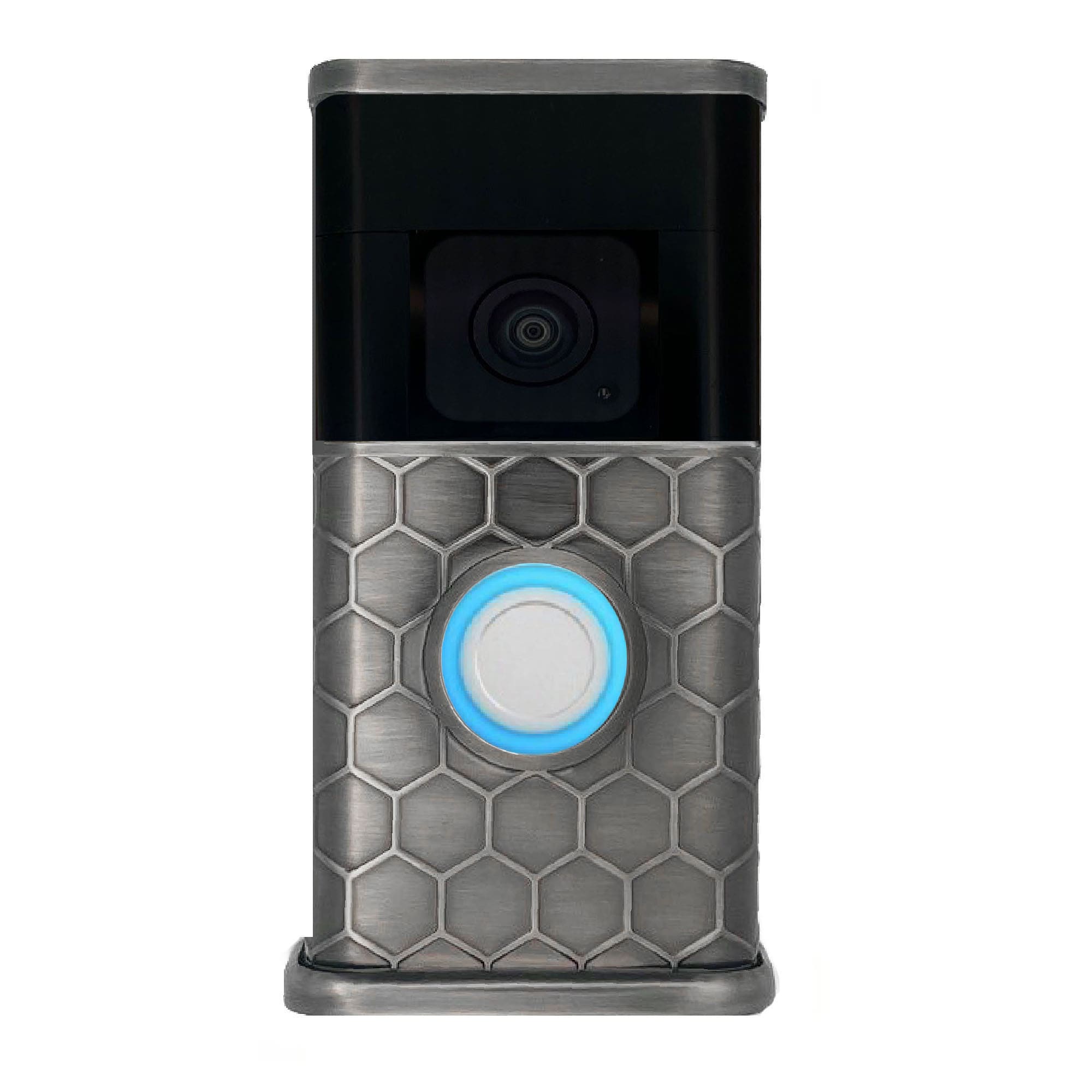 Michael Healy MHVR30025 Video Doorbell Decorative Covers (R3 Collection) Gray Doorbell skin
