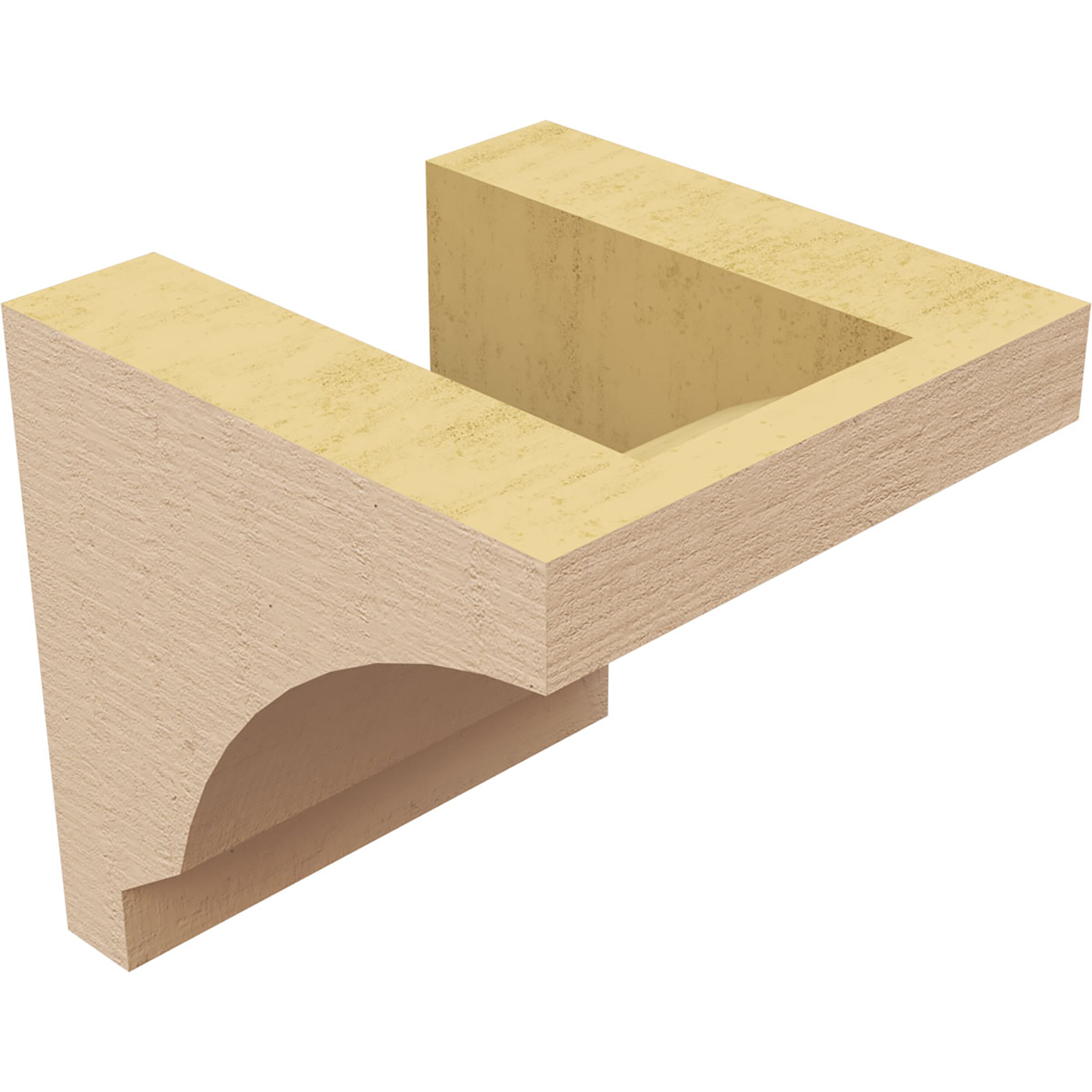 Ekena Millwork CORU04X04X04MOARCPR corbels - View #5