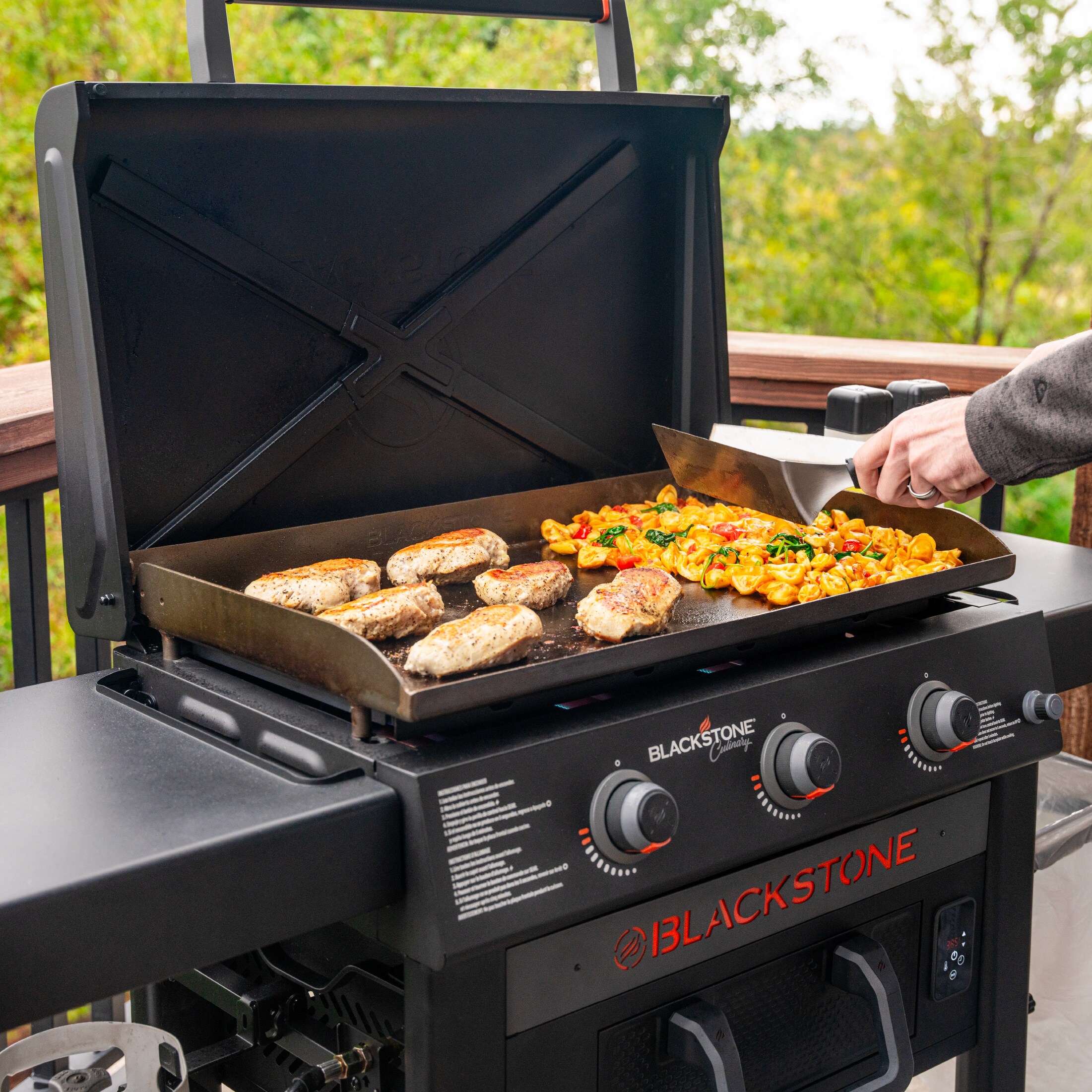 Blackstone Culinary 30" Griddle with XL Air Fryer 3-Burner Liquid Propane Flat Top Grill