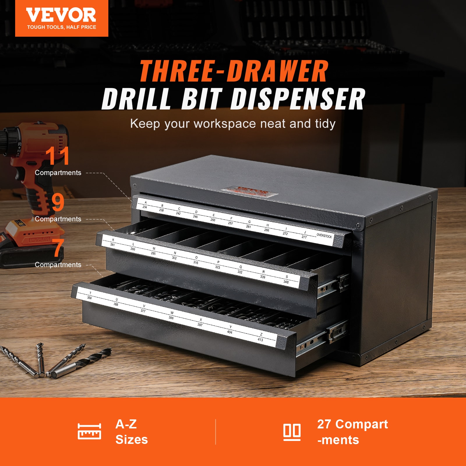 VEVOR SCZTFPXDAZZ7U5ZLSV0 Tool-Boxes - View #3