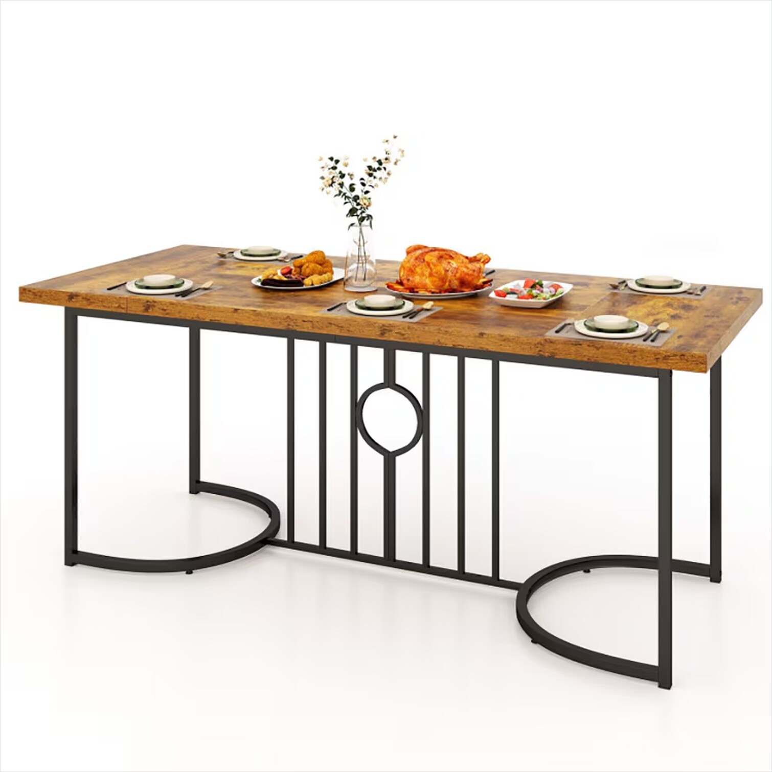 FlowLuxe NXKJ4M9LS58X Dining-Tables - View #2