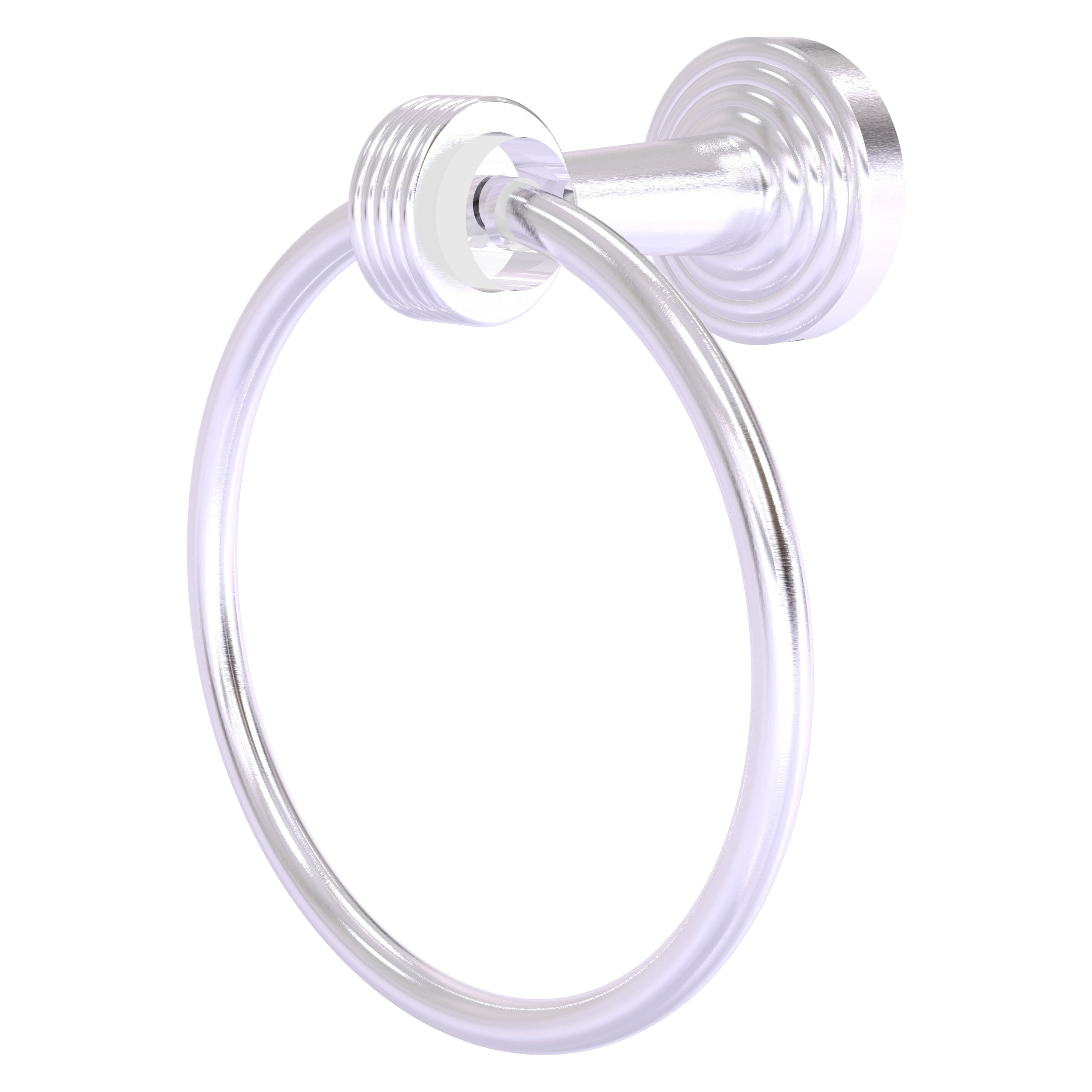 Allied Brass PB-16G-SN Pacific Beach Satin Nickel Wall mount Single Towel Ring