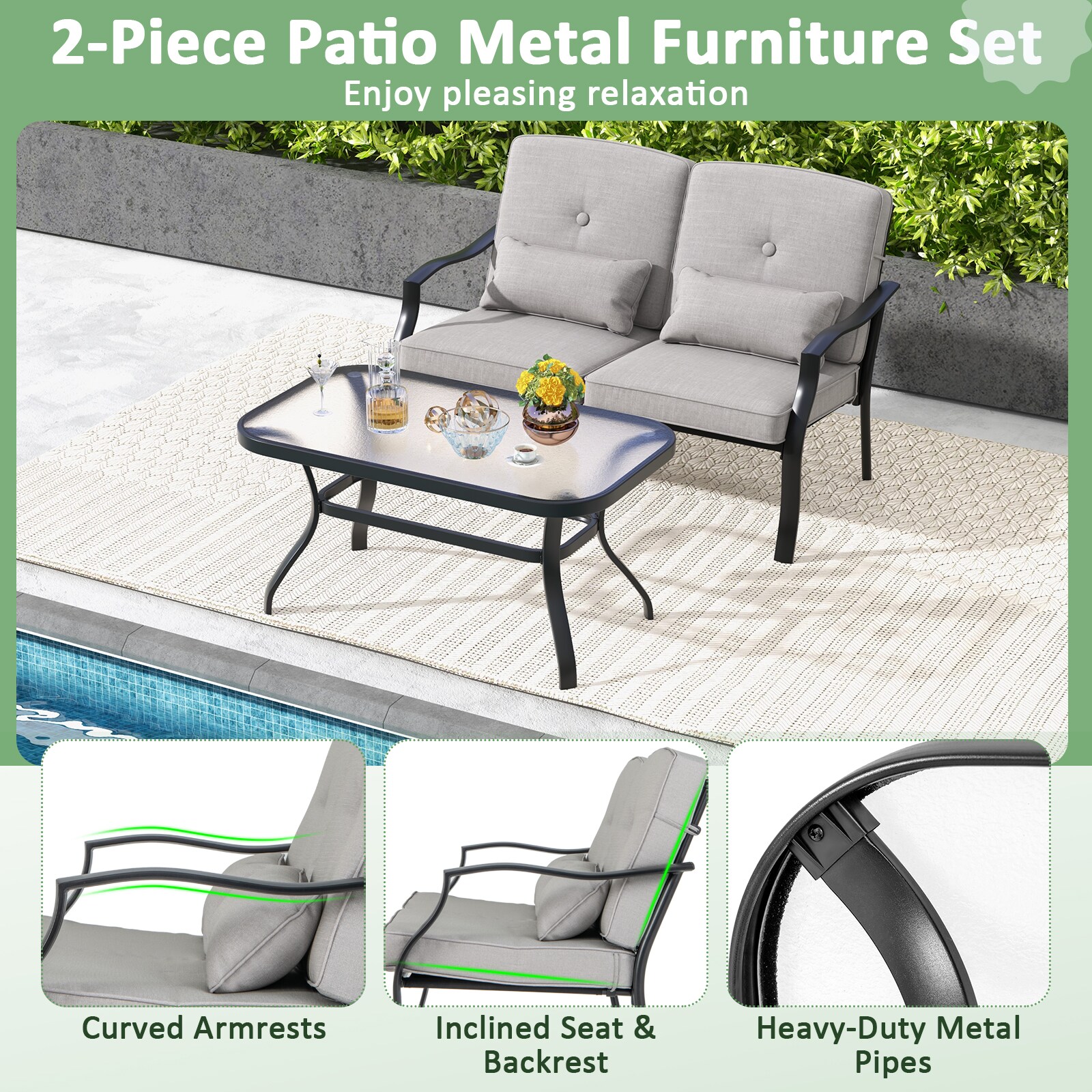Slickblue D-CO-21-RG62901PN Patio-Conversation-Sets - View #7