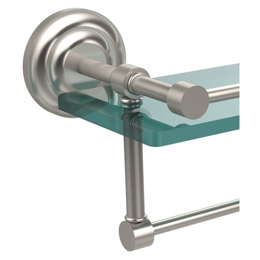 Allied Brass QN-1TB/16-GAL-SN Bathroom-Shelves - View #2