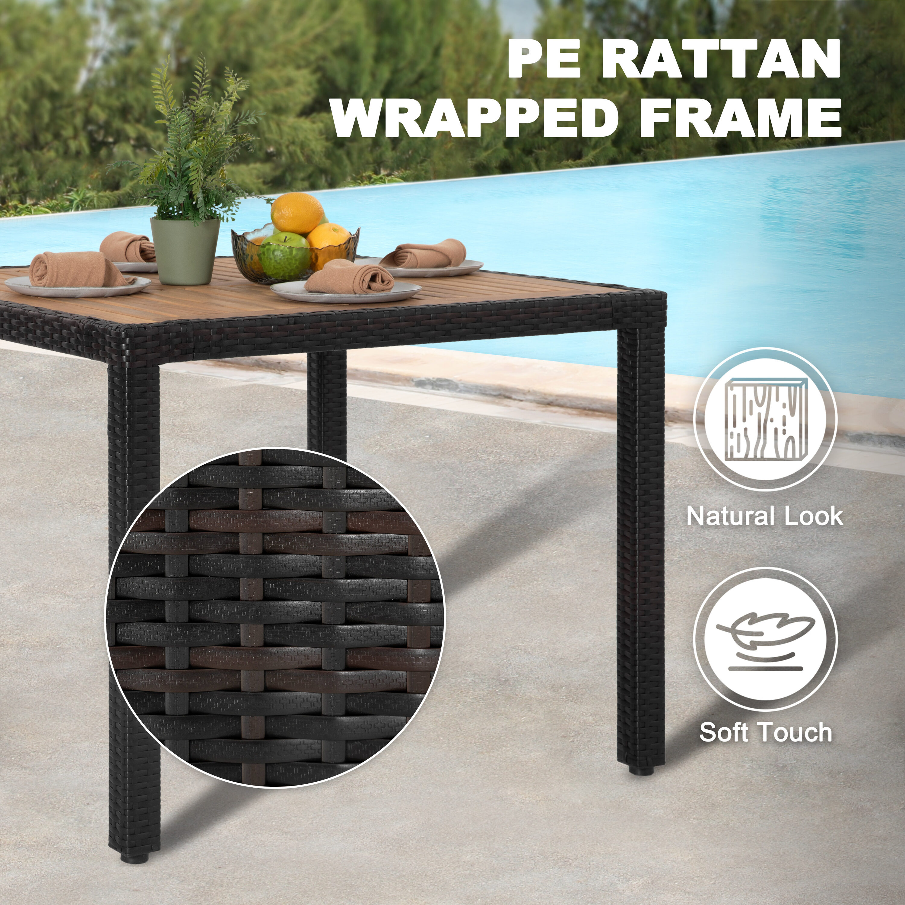 Nuu Garden SDBW001-501 Patio-Dining-Sets - View #5