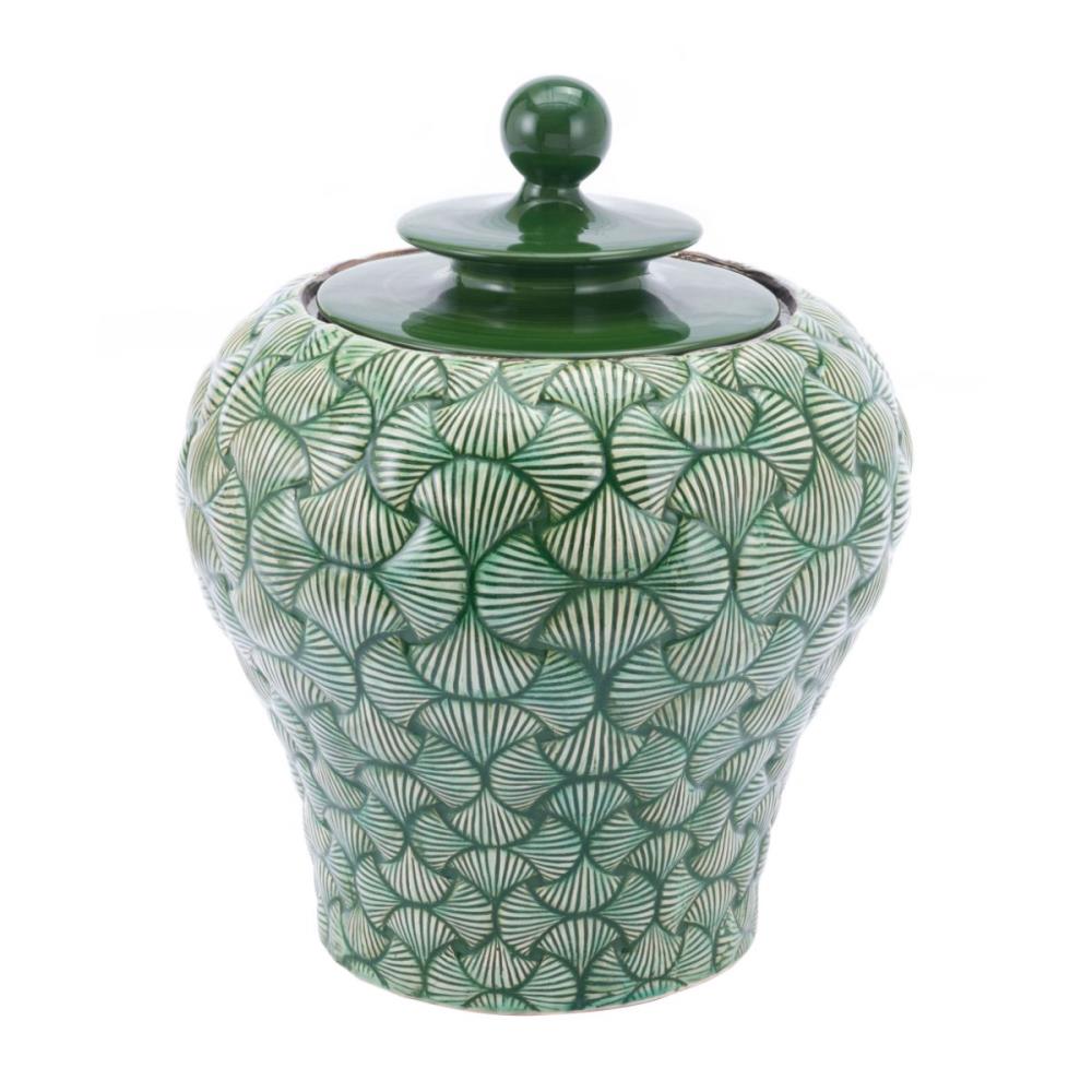 HomeRoots 364869 20.5-in Multiple Colors Ceramic Jar Tabletop Decoration