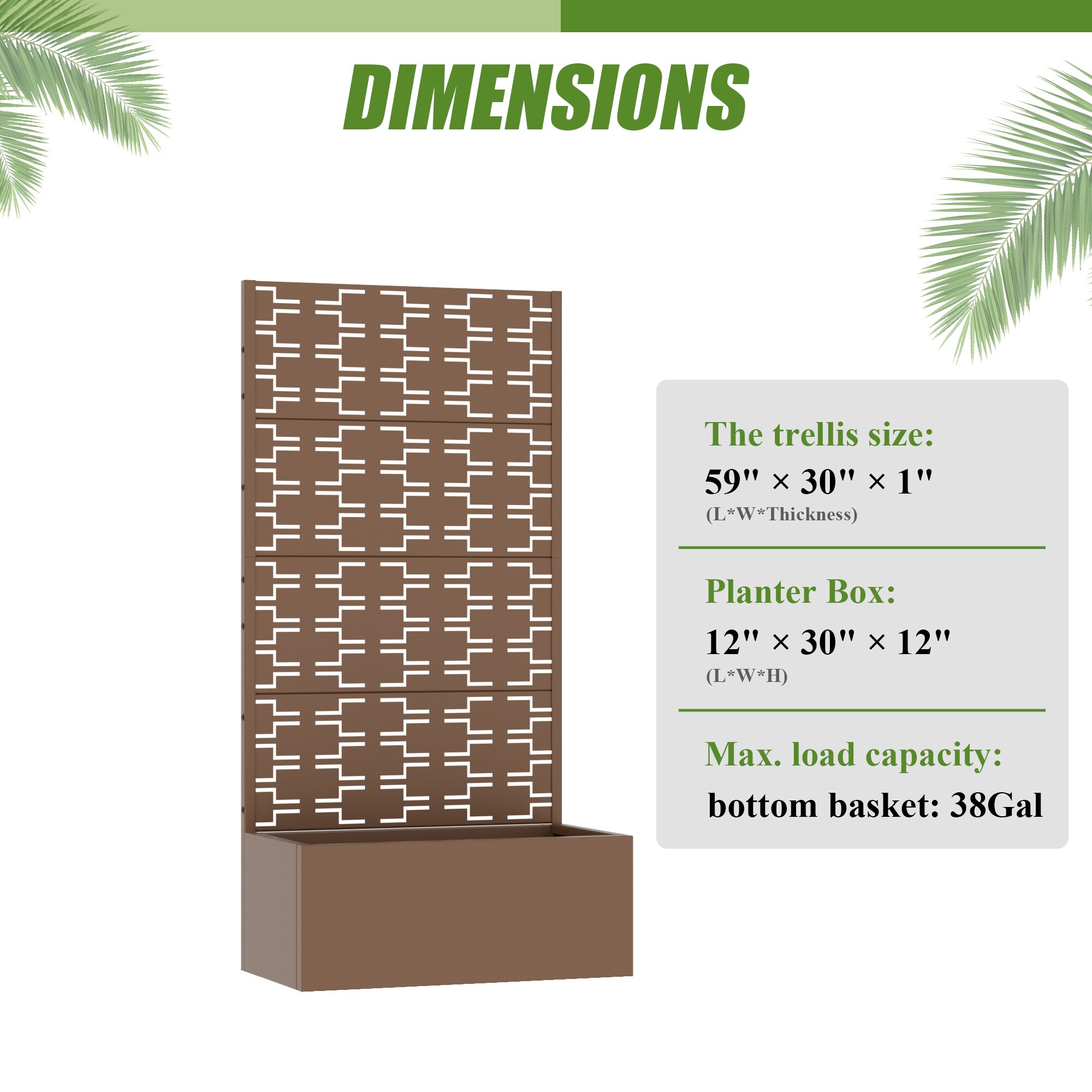 Wooakway LS0606-PB21505 Planter-Window-Box - View #7