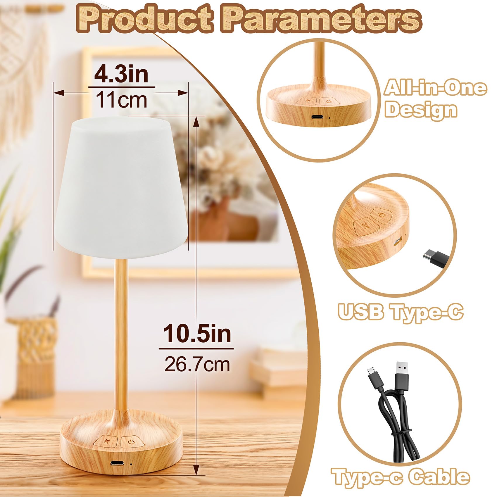 IJBUHV 678887836632 Desk-Table-Lamps - View #4