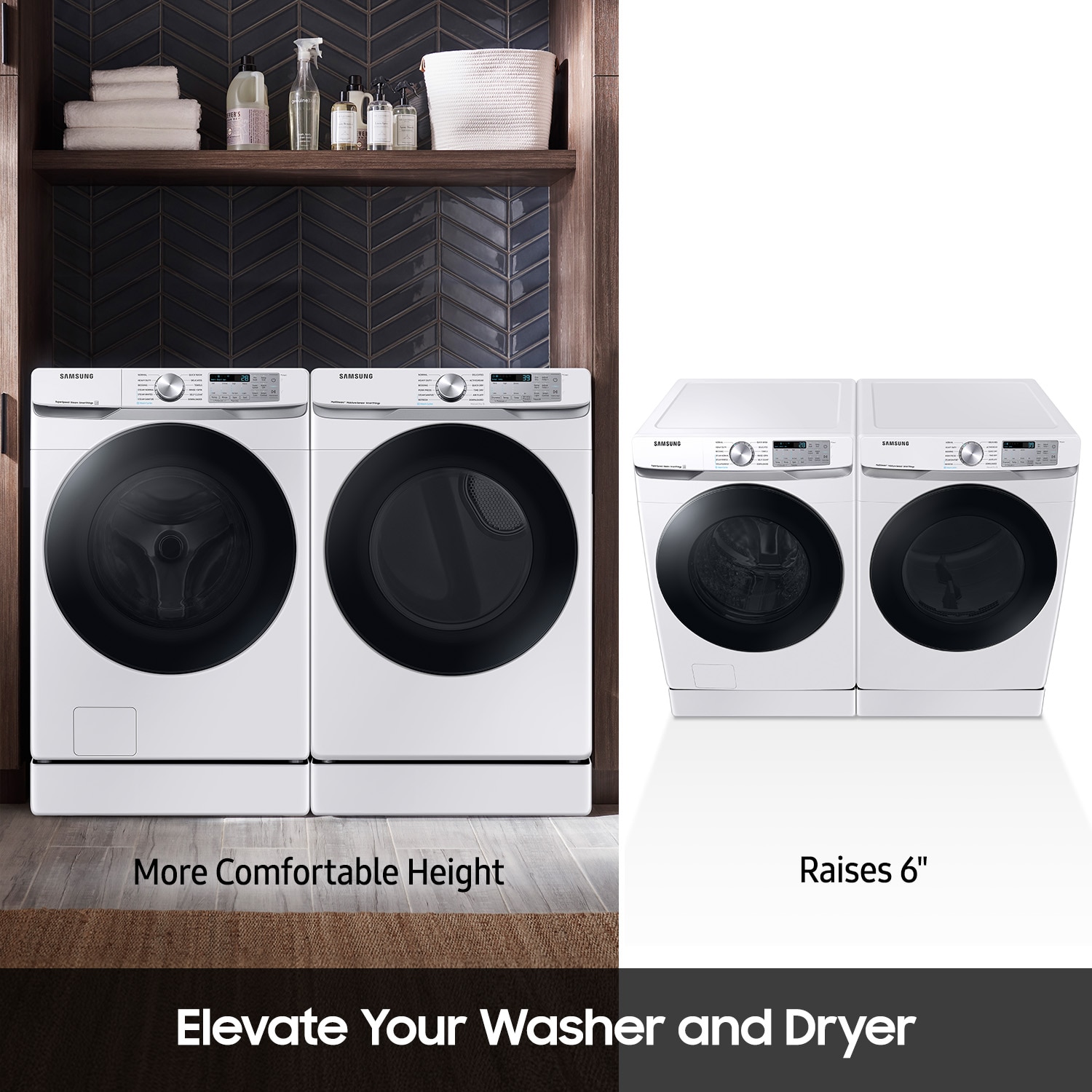 Samsung WE272NV Laundry-Pedestals - View #2