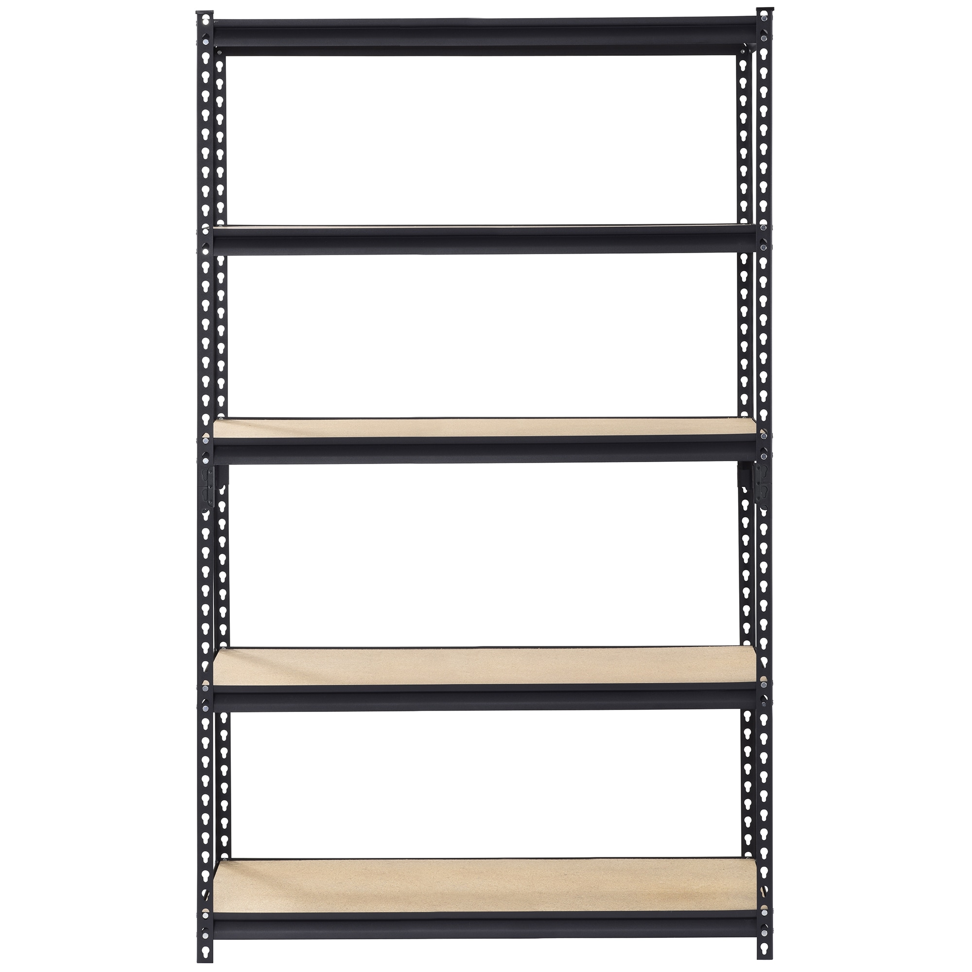 Muscle Rack Metal Heavy Duty 5-Tier Utility Shelving Unit (48-in W x 24 ...