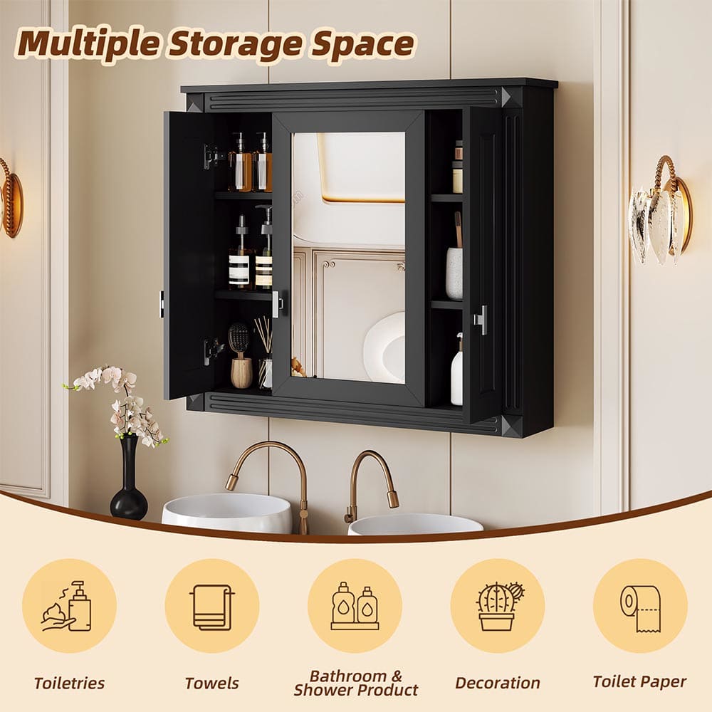 JUJABU ZJWALLCABINET-1 Bathroom-Wall-Cabinets - View #5
