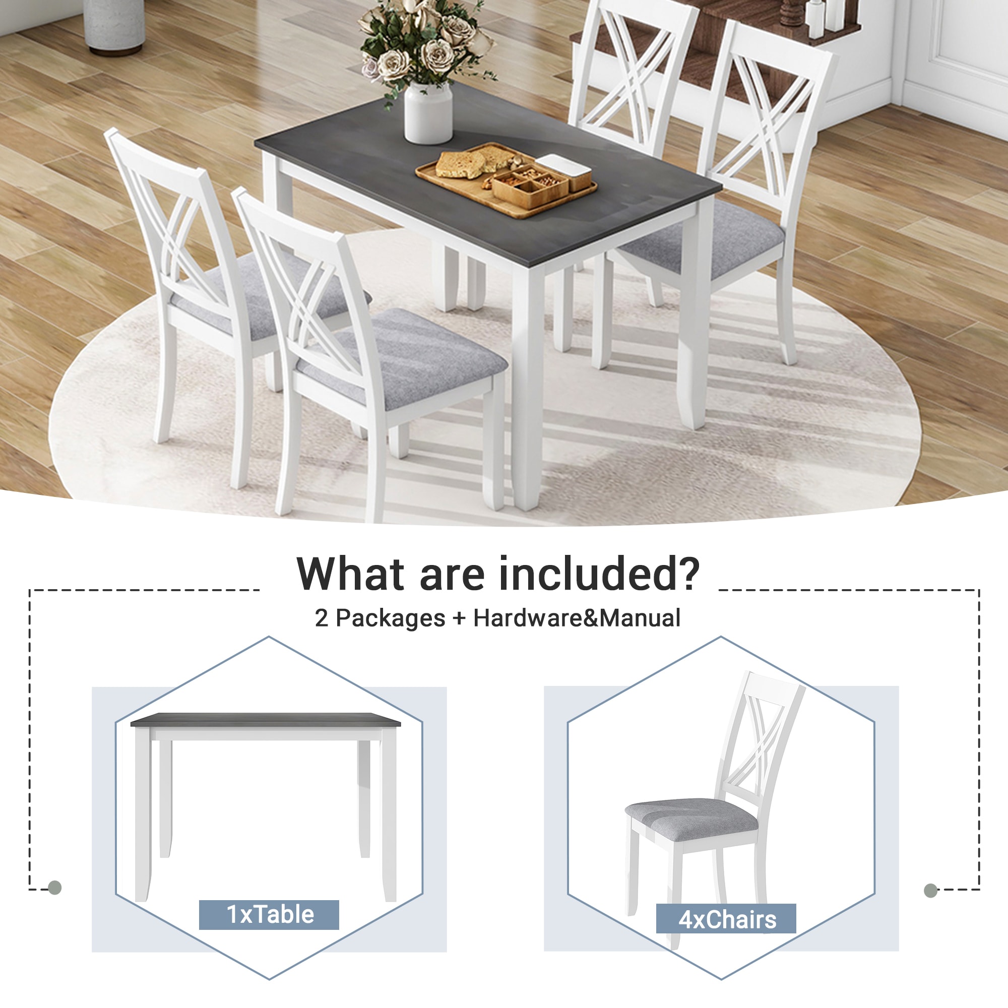 Bybafun YA0100246 Dining-Sets - View #4