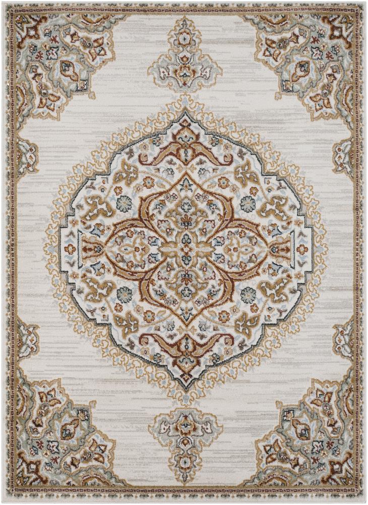 Surya OUS2313-6796 Oushak 6 X 10 (ft) Grey Medallion Oriental Area Rug