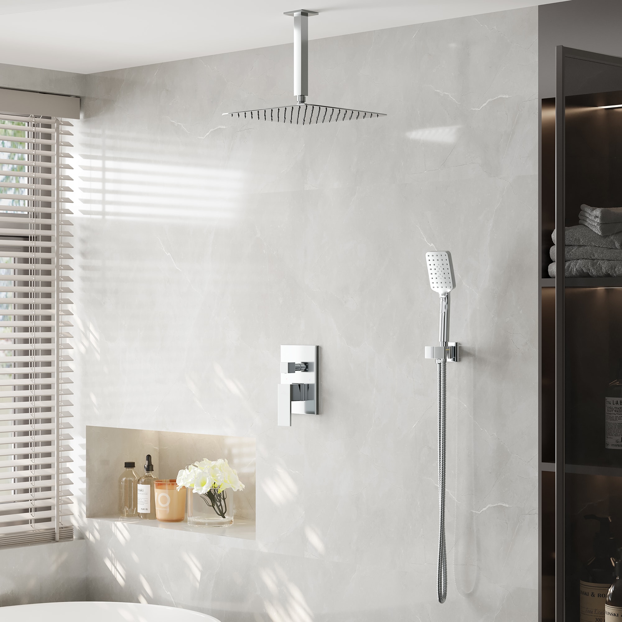 Mondawe MOSL051-16BN Showerhead-Bar-Panels - View #4