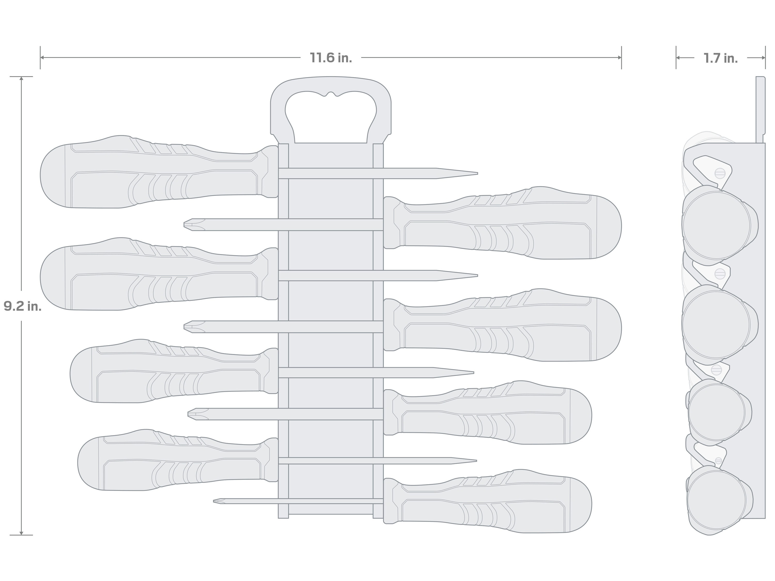 TEKTON DRV41505 Screwdrivers-Individual - View #7