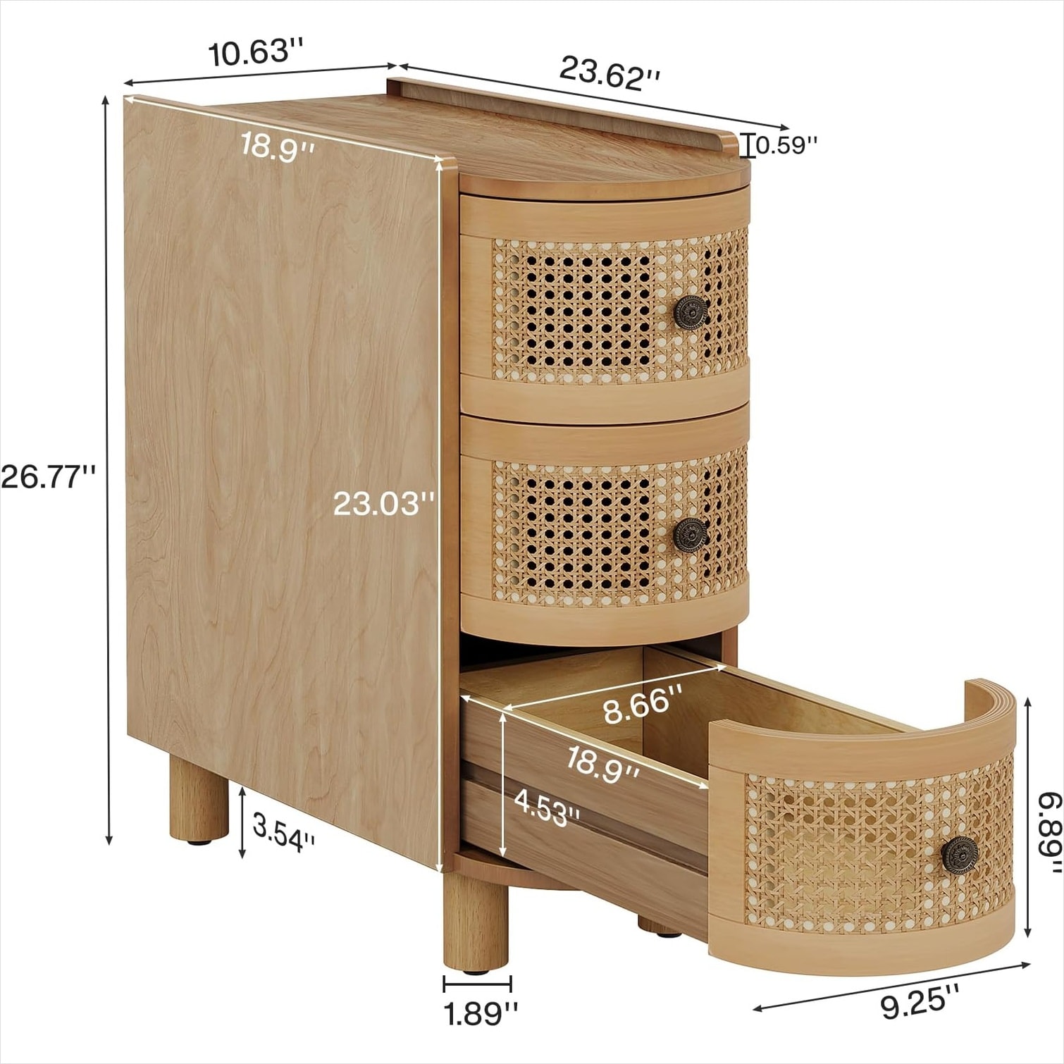 Naturefalls WU25PO24BY85 nightstands - View #3