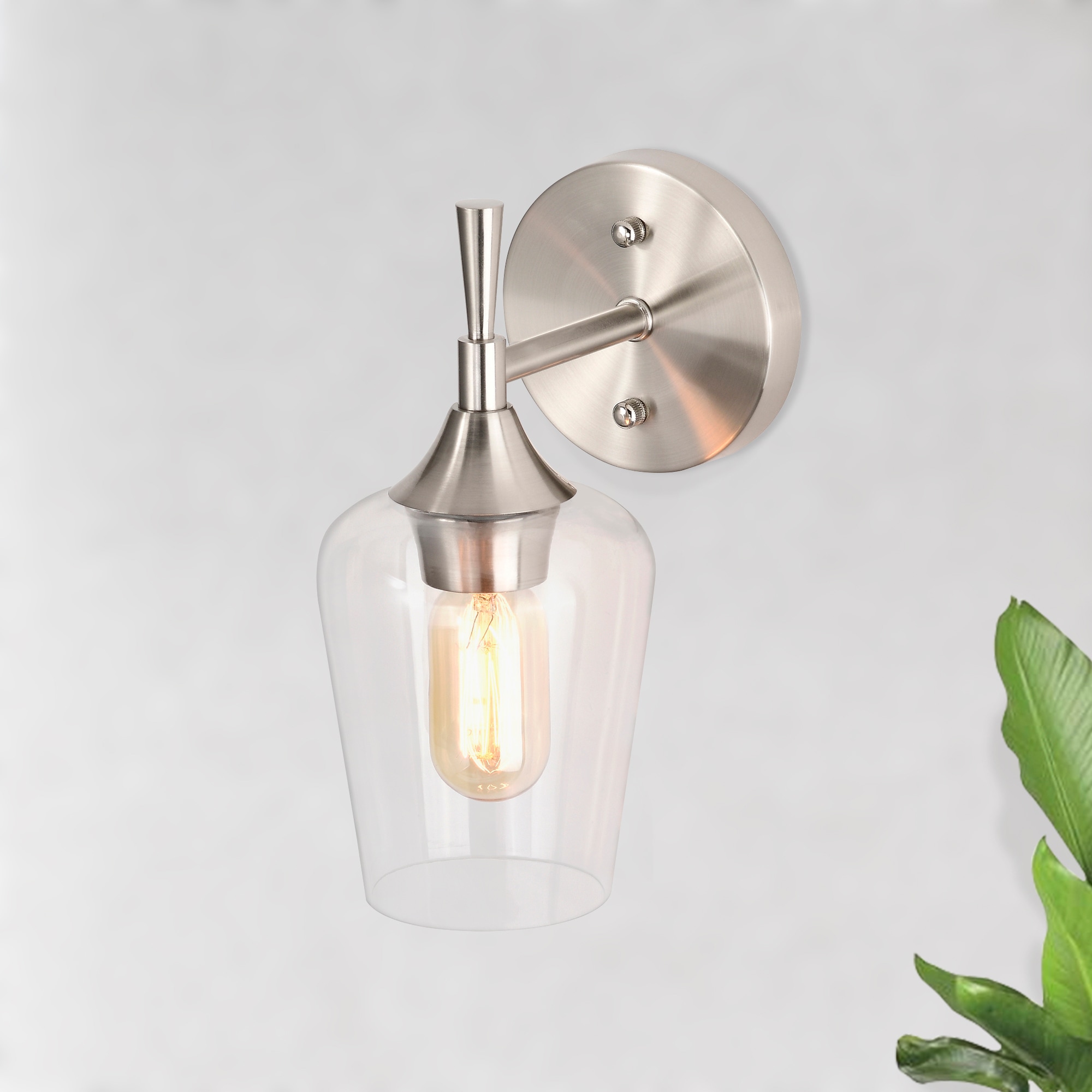 Edvivi EW2541BN Arlo 4.7-in 1 -Light Brushed Nickel Modern/contemporary Vanity light