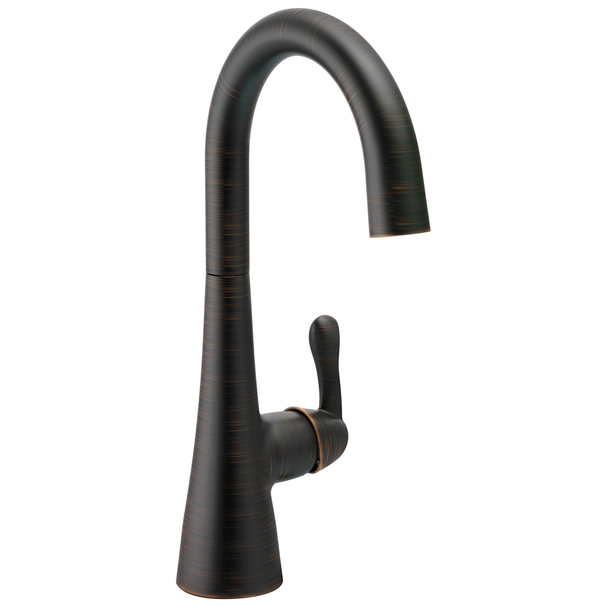 Delta 1953LF-RB Venetian Bronze 3-handle Deck-mount Bar and Prep Kitchen Faucet