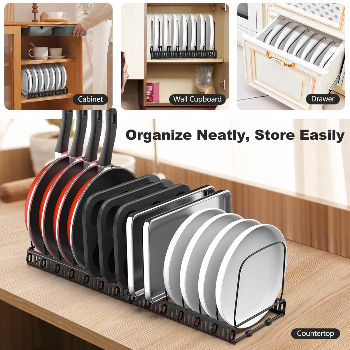 Aoibox LAB1231O43 Pull-Out-Cabinet-Baskets - View #6