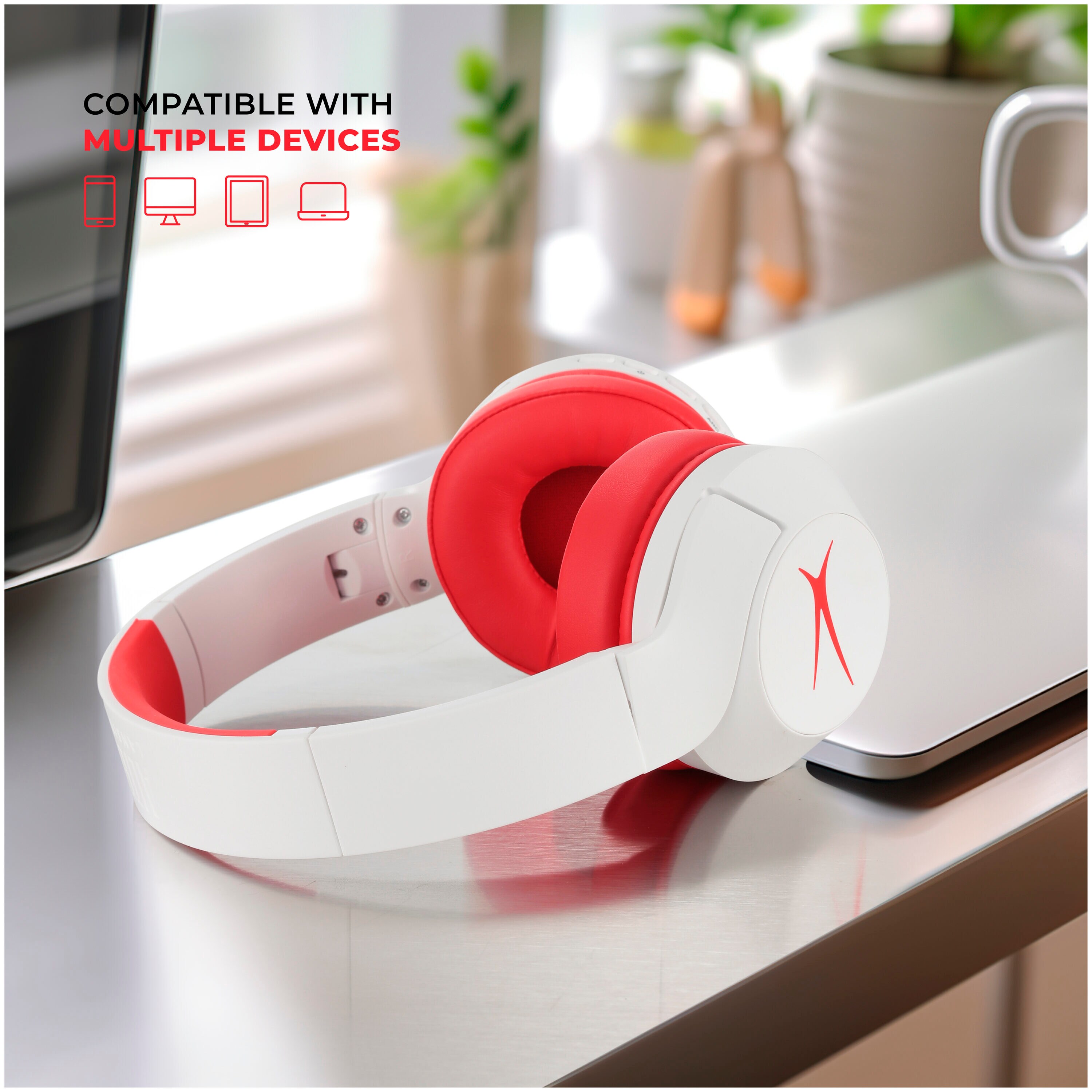 Altec Lansing MZX4500-WORED headphones - View #5