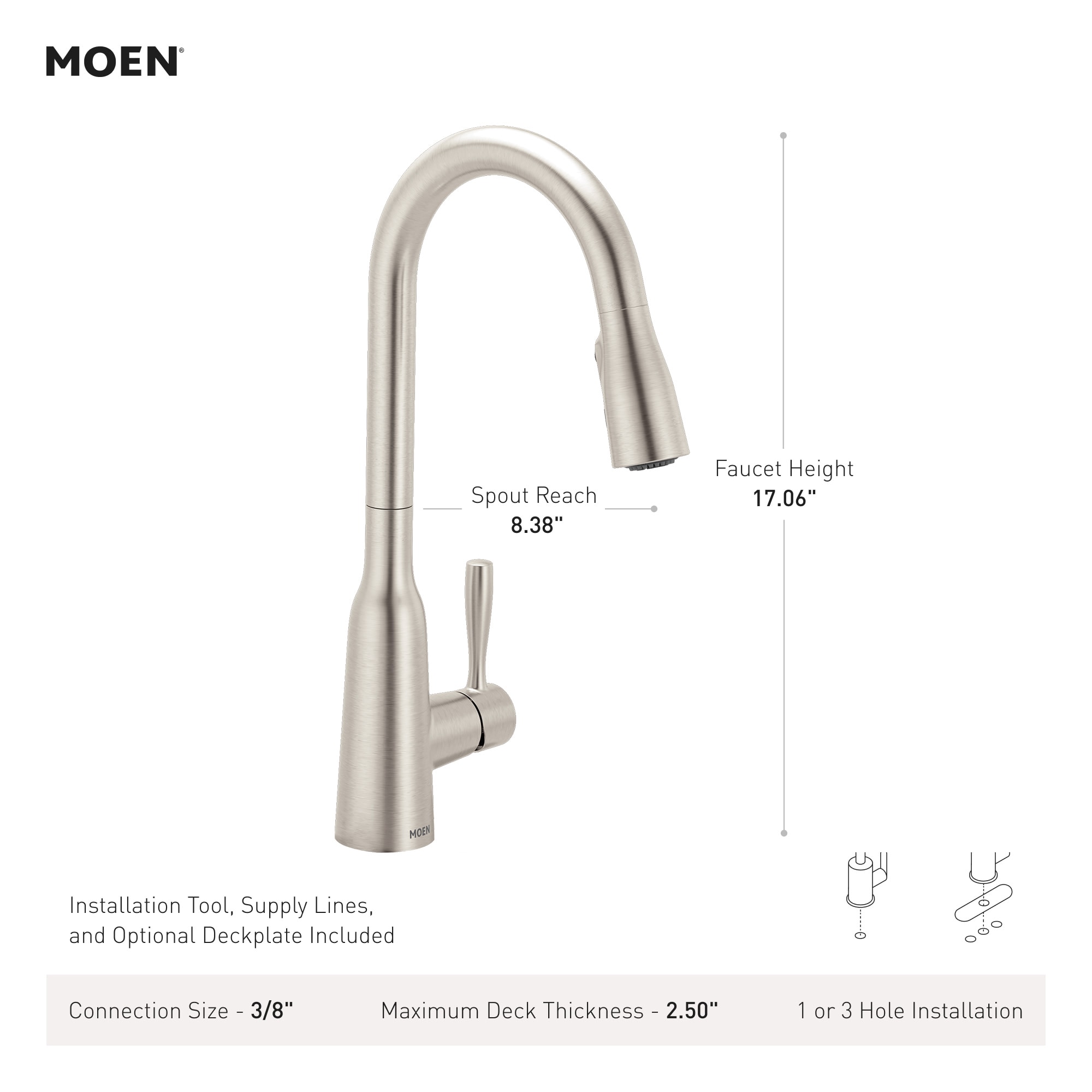Moen 87891BL Kitchen-Faucets - View #14