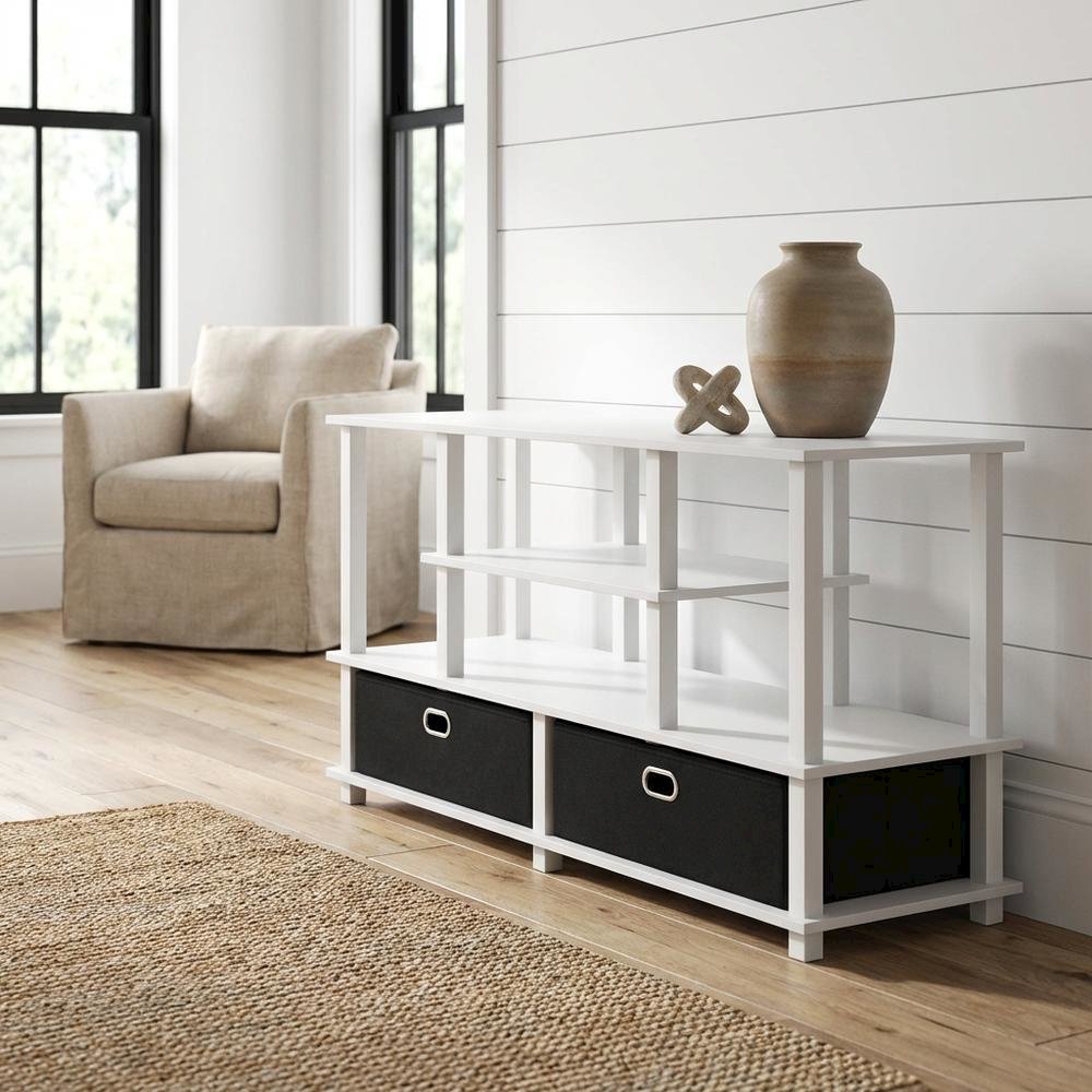 FurniFact BO3615635WHT Tv-Stands - View #2