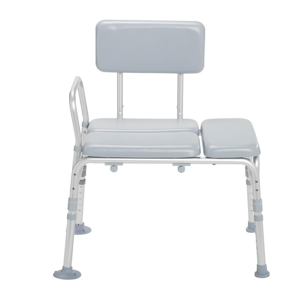 Drive Medical Gray Plastic Freestanding Transfer Bench in the