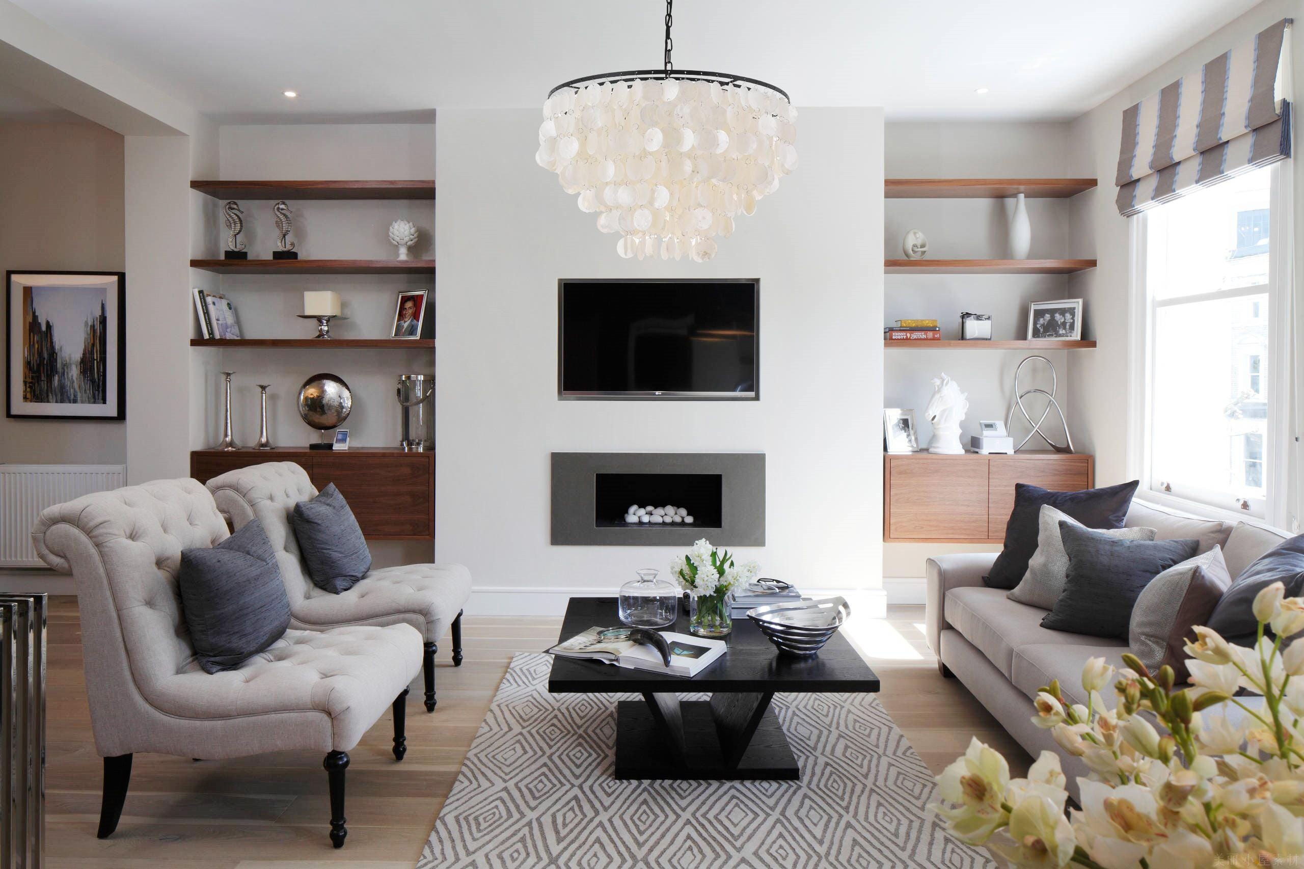 Elegant Decor HFDL15150D24BK Pendant-Lights - View #14