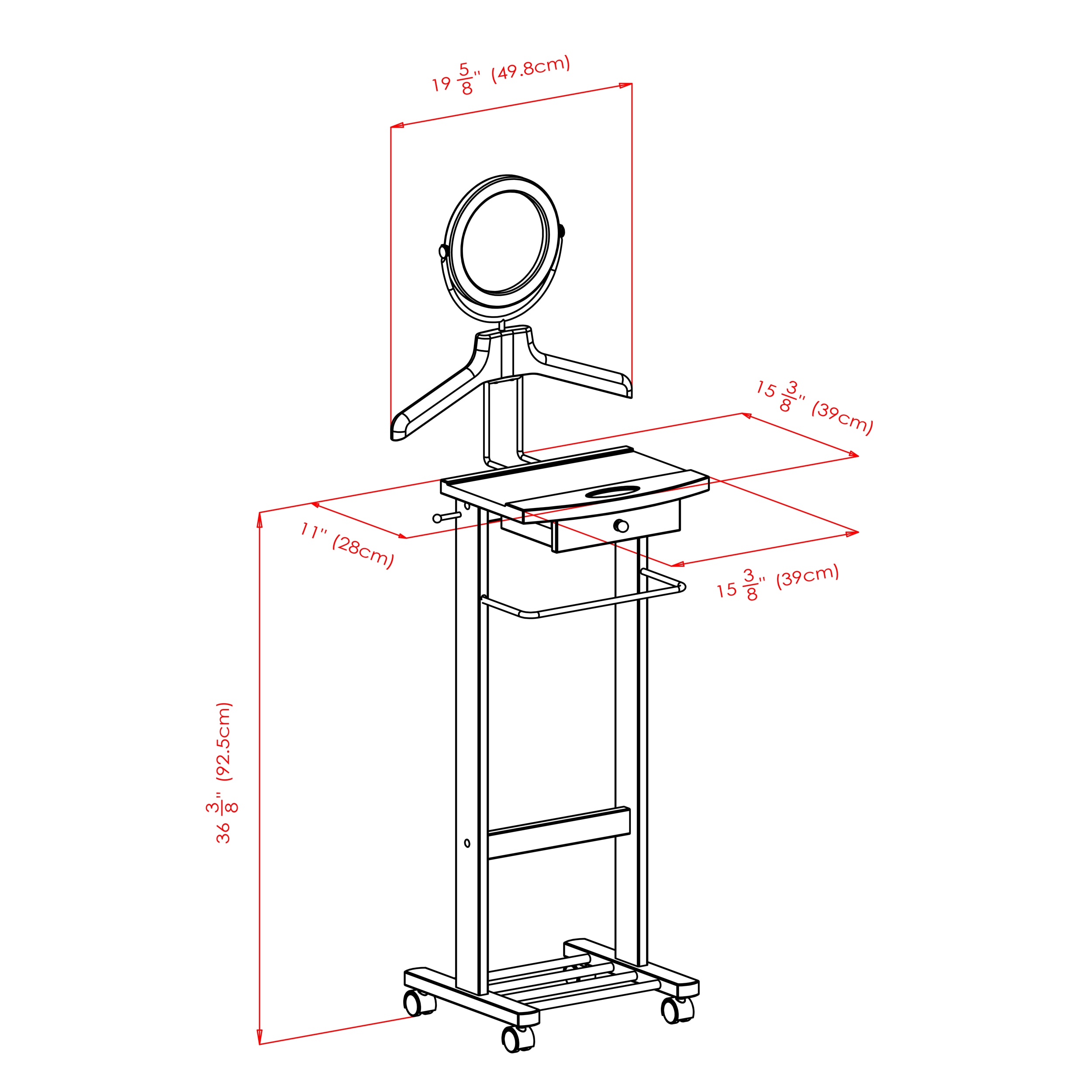 Winsome Wood 94155 Clothing-Storage-Accessories - View #4